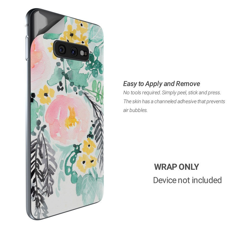 Blushed Flowers - Samsung Galaxy S10e Skin