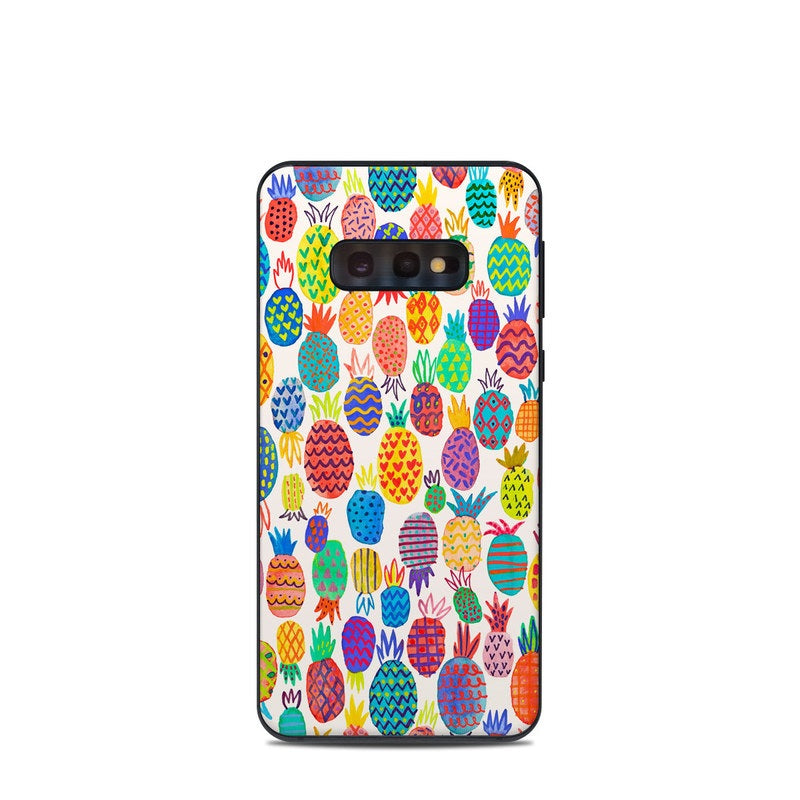 Colorful Pineapples - Samsung Galaxy S10e Skin
