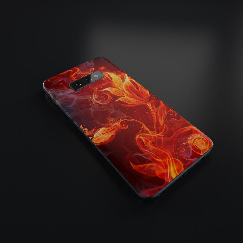 Flower Of Fire - Samsung Galaxy S10e Skin