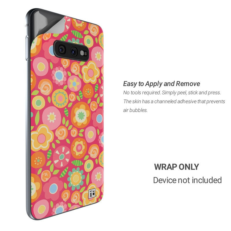 Flowers Squished - Samsung Galaxy S10e Skin