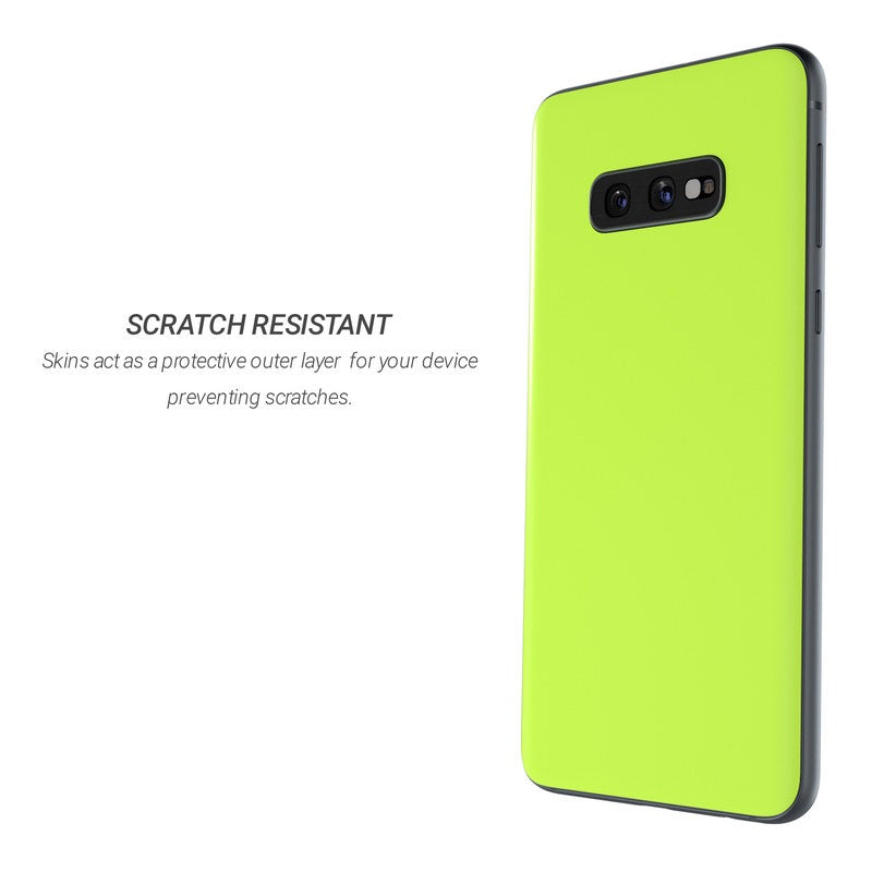 Solid State Lime - Samsung Galaxy S10e Skin