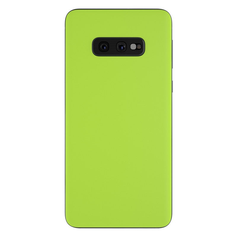 Solid State Lime - Samsung Galaxy S10e Skin