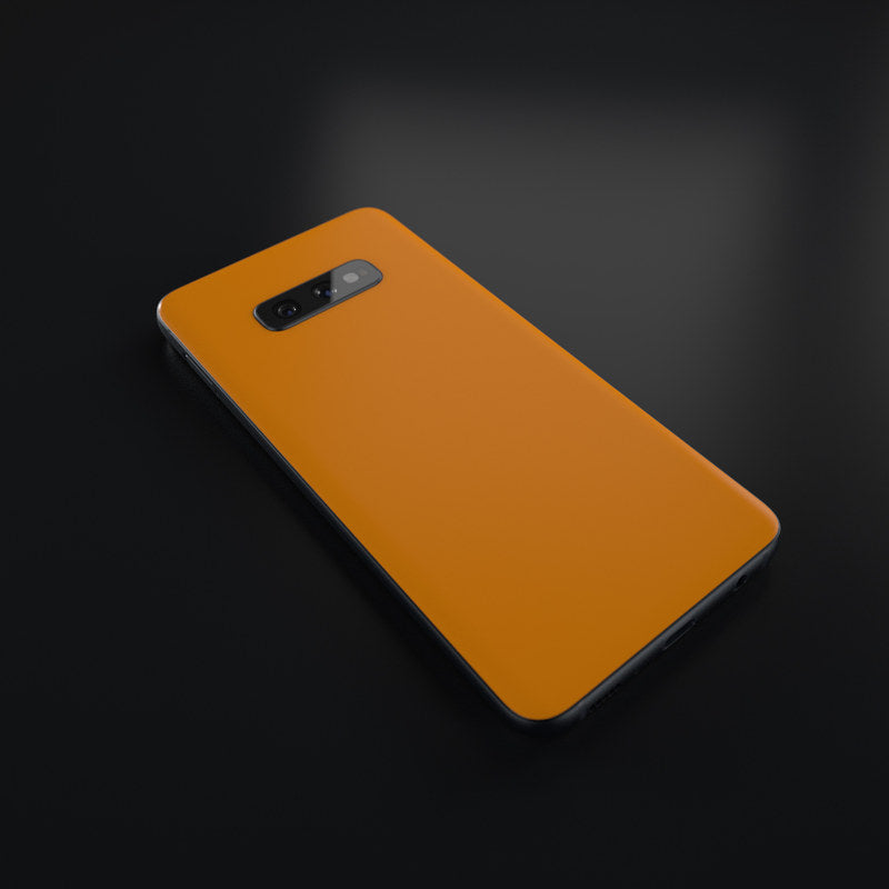 Solid State Orange - Samsung Galaxy S10e Skin