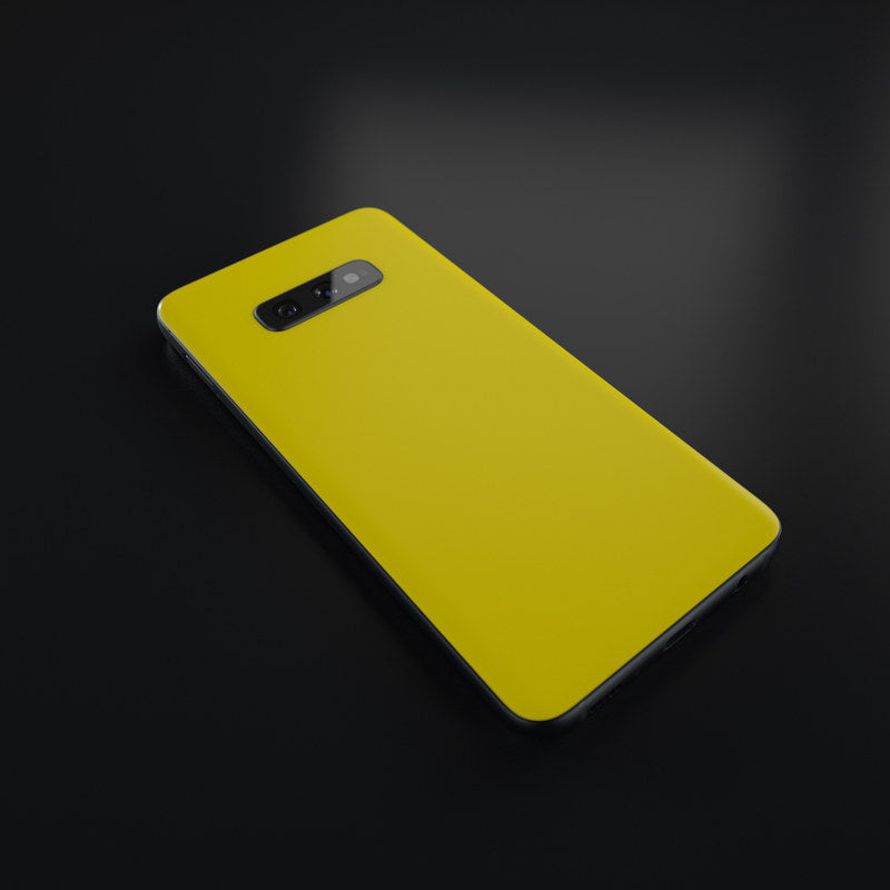 Solid State Yellow - Samsung Galaxy S10e Skin