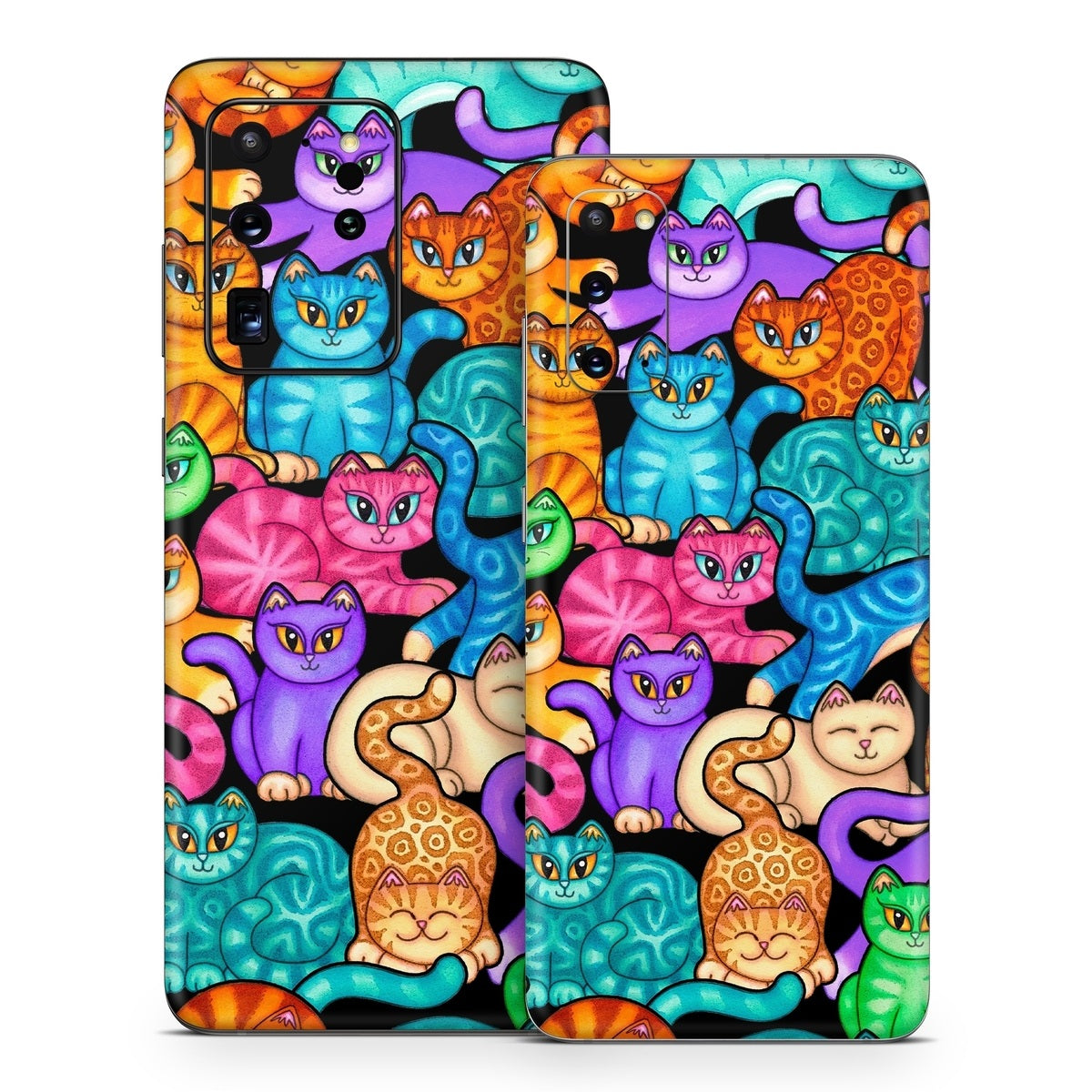 Colorful Kittens - Samsung Galaxy S20 Skin