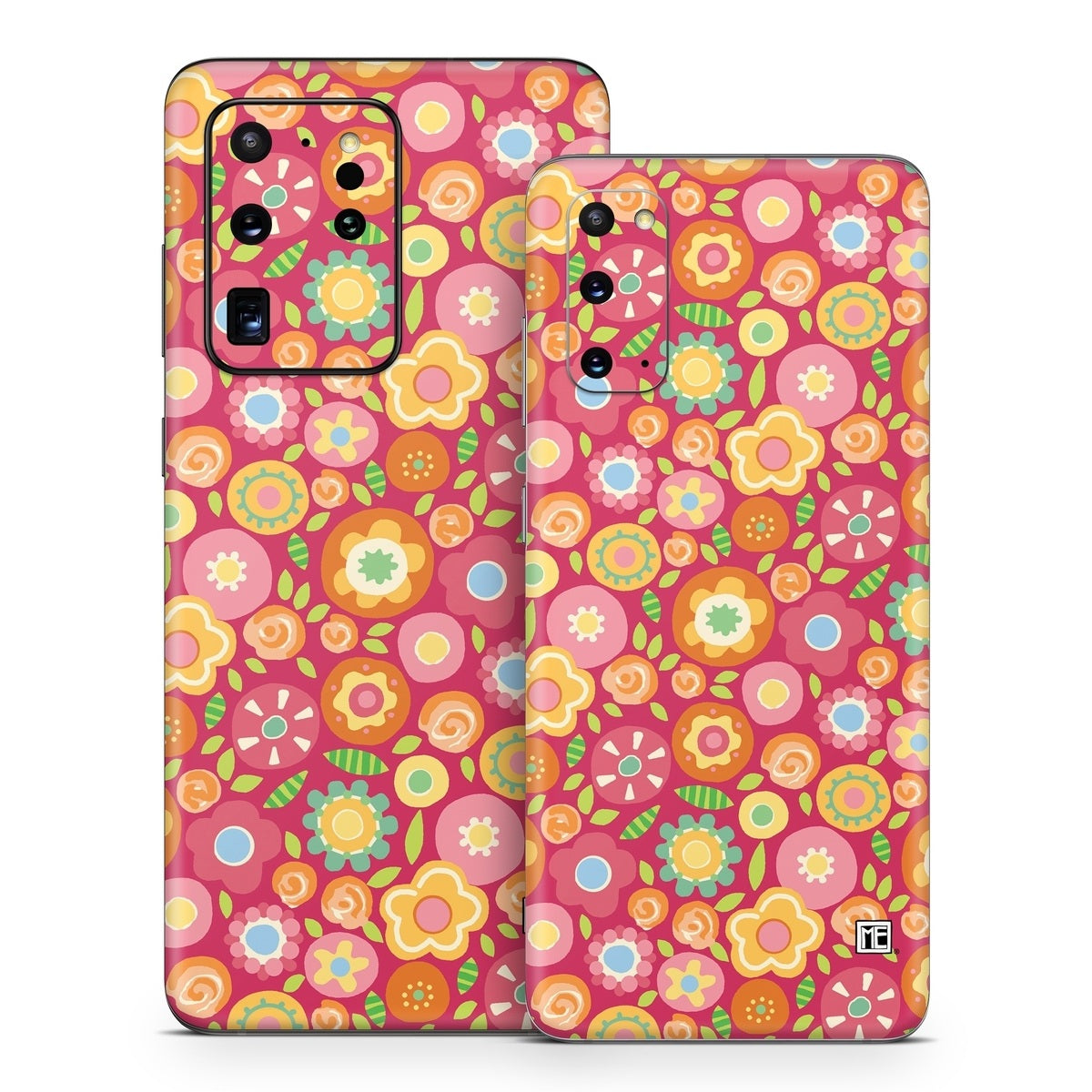 Flowers Squished - Samsung Galaxy S20 Skin
