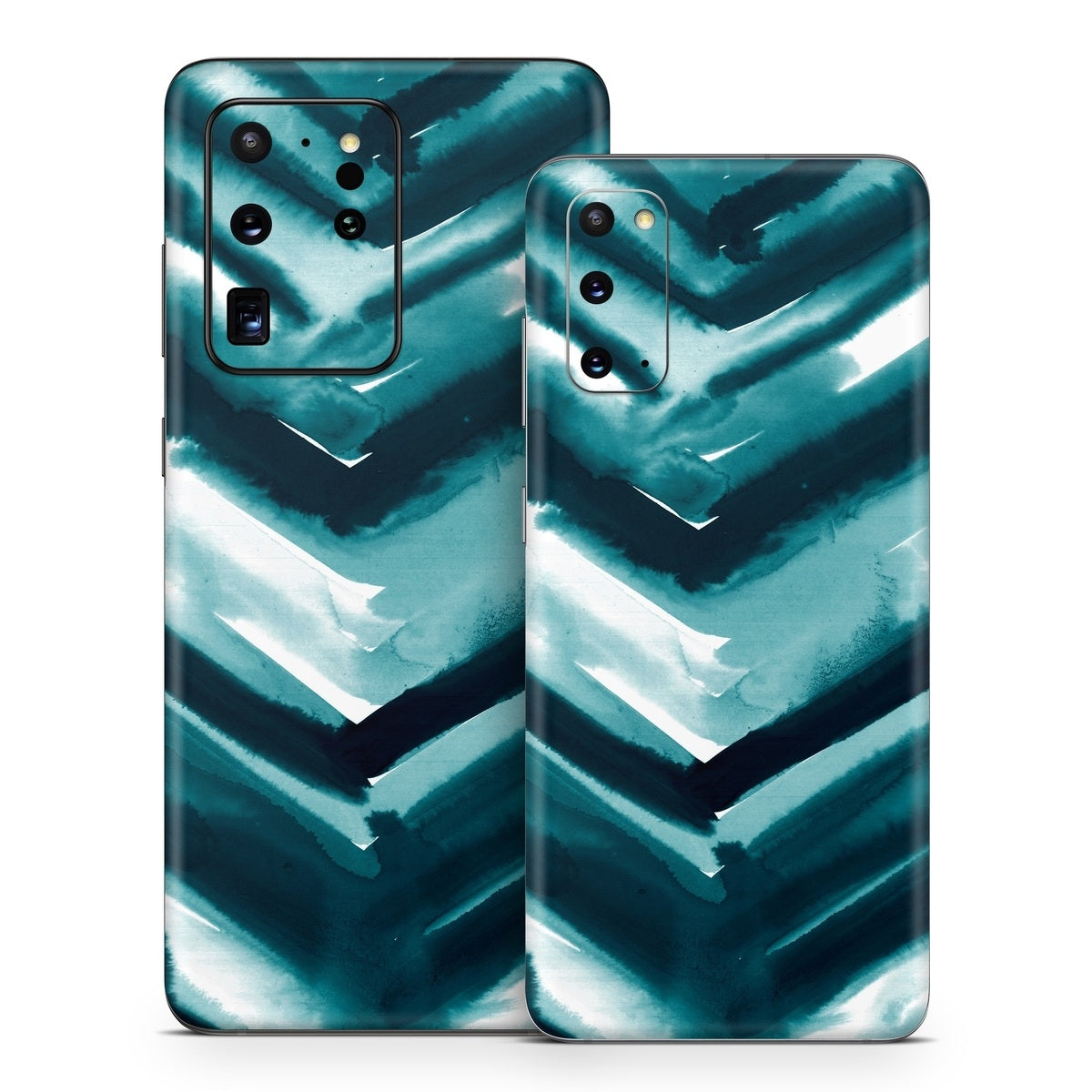 Watercolor Chevron - Samsung Galaxy S20 Skin