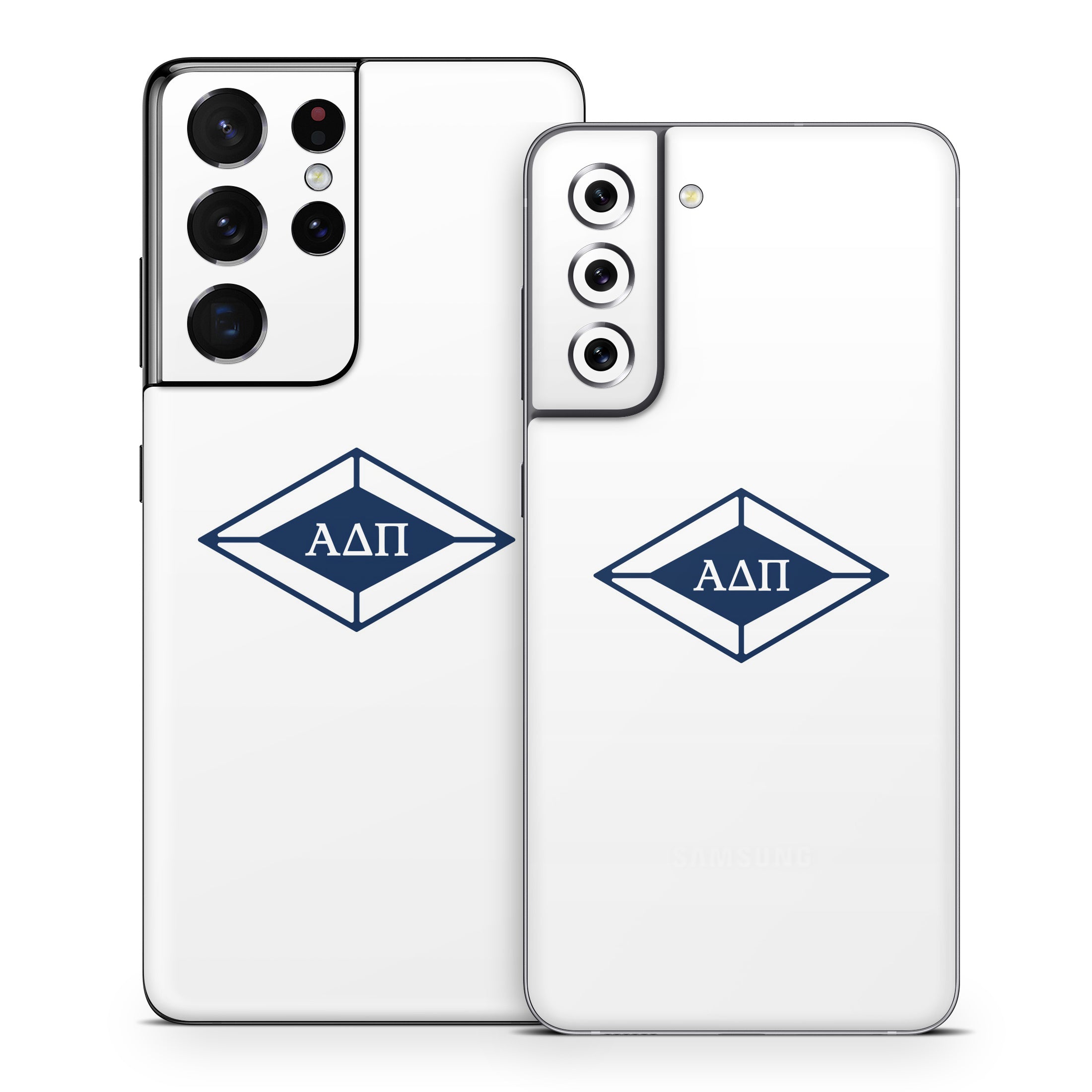 Alpha Delta Pi Diamond Letters White - Samsung Galaxy S21 Skin