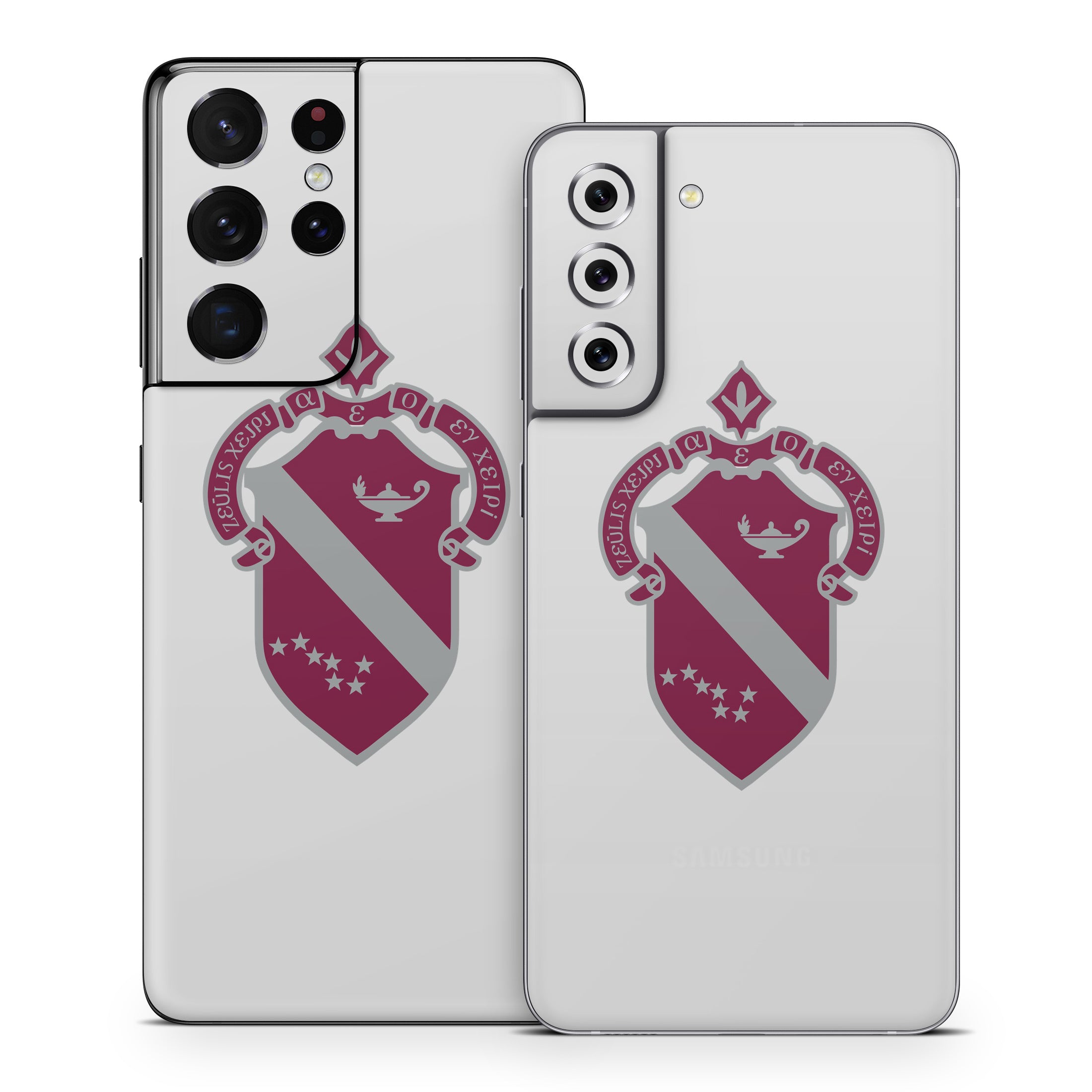 Alpha Phi Crest Silver - Samsung Galaxy S21 Skin