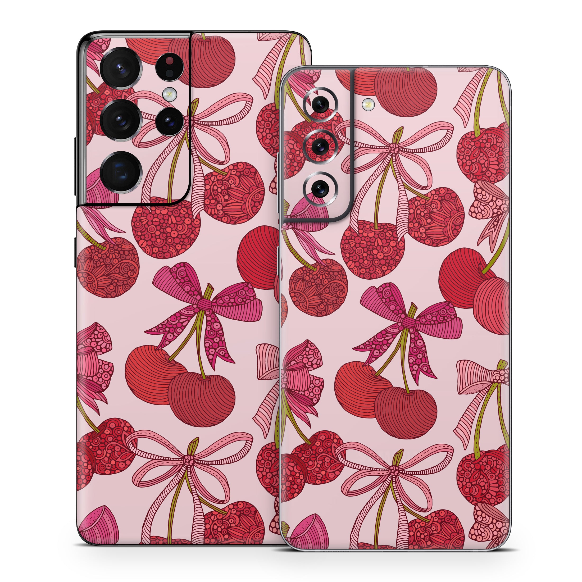 Cherry with Bows - Samsung Galaxy S21 Skin