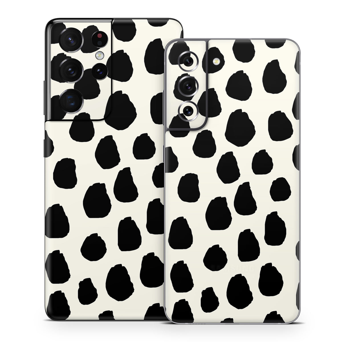 Inky Spots Cream - Samsung Galaxy S21 Skin