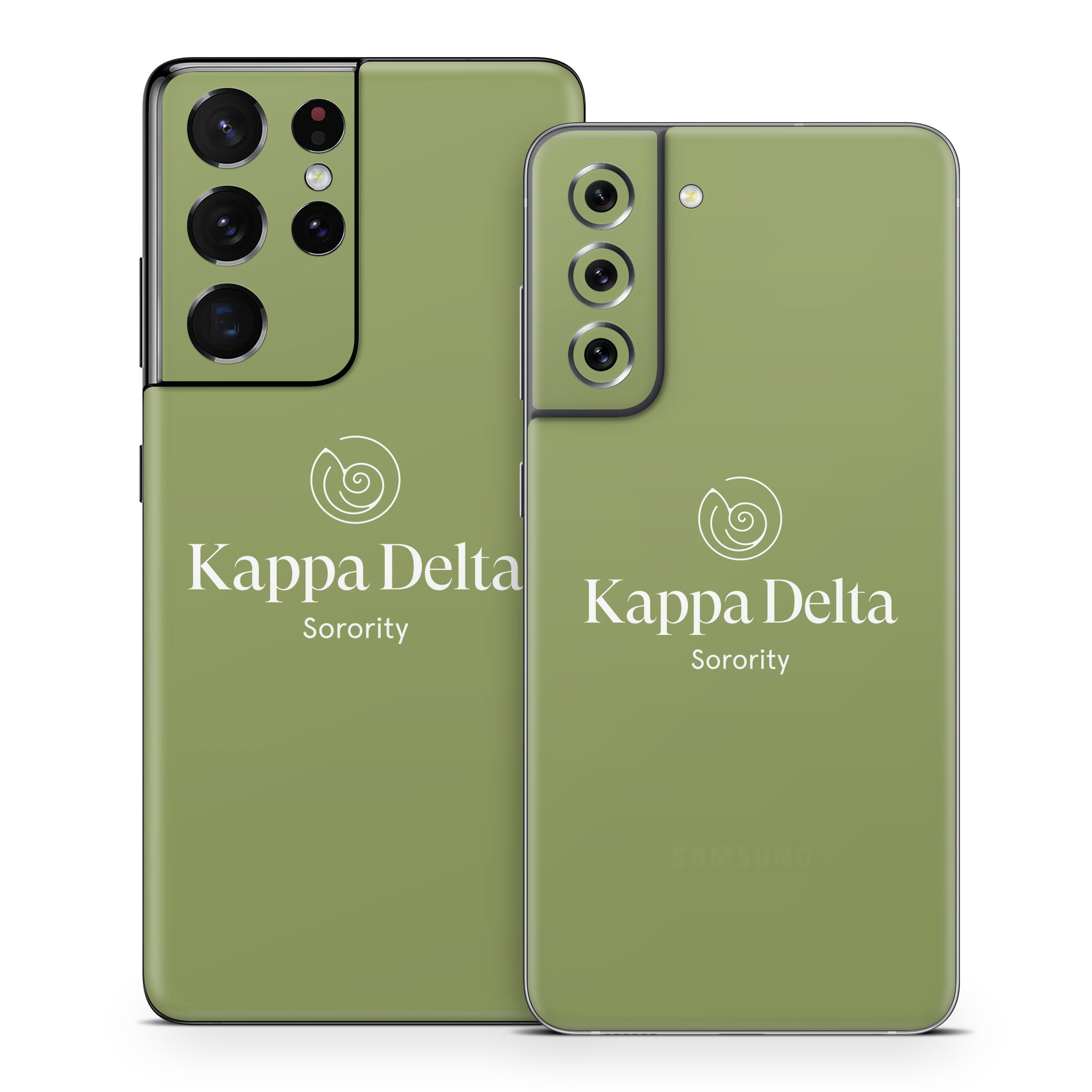 Kappa Delta Primary Logo KD Olive - Samsung Galaxy S21 Skin