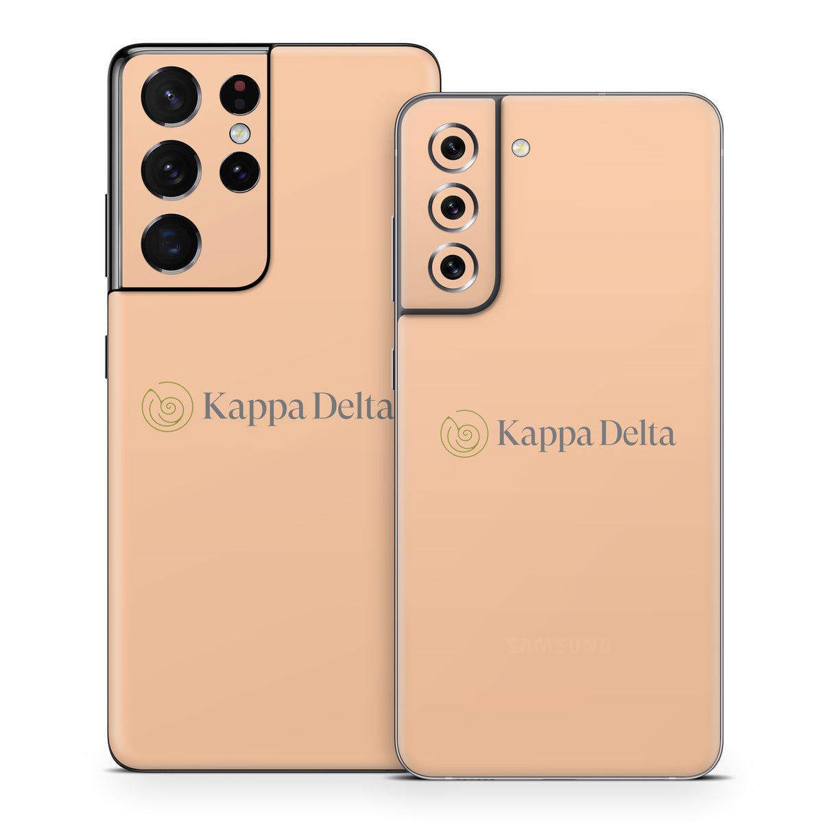Kappa Delta Secondary Logo Empowered Peach - Samsung Galaxy S21 Skin