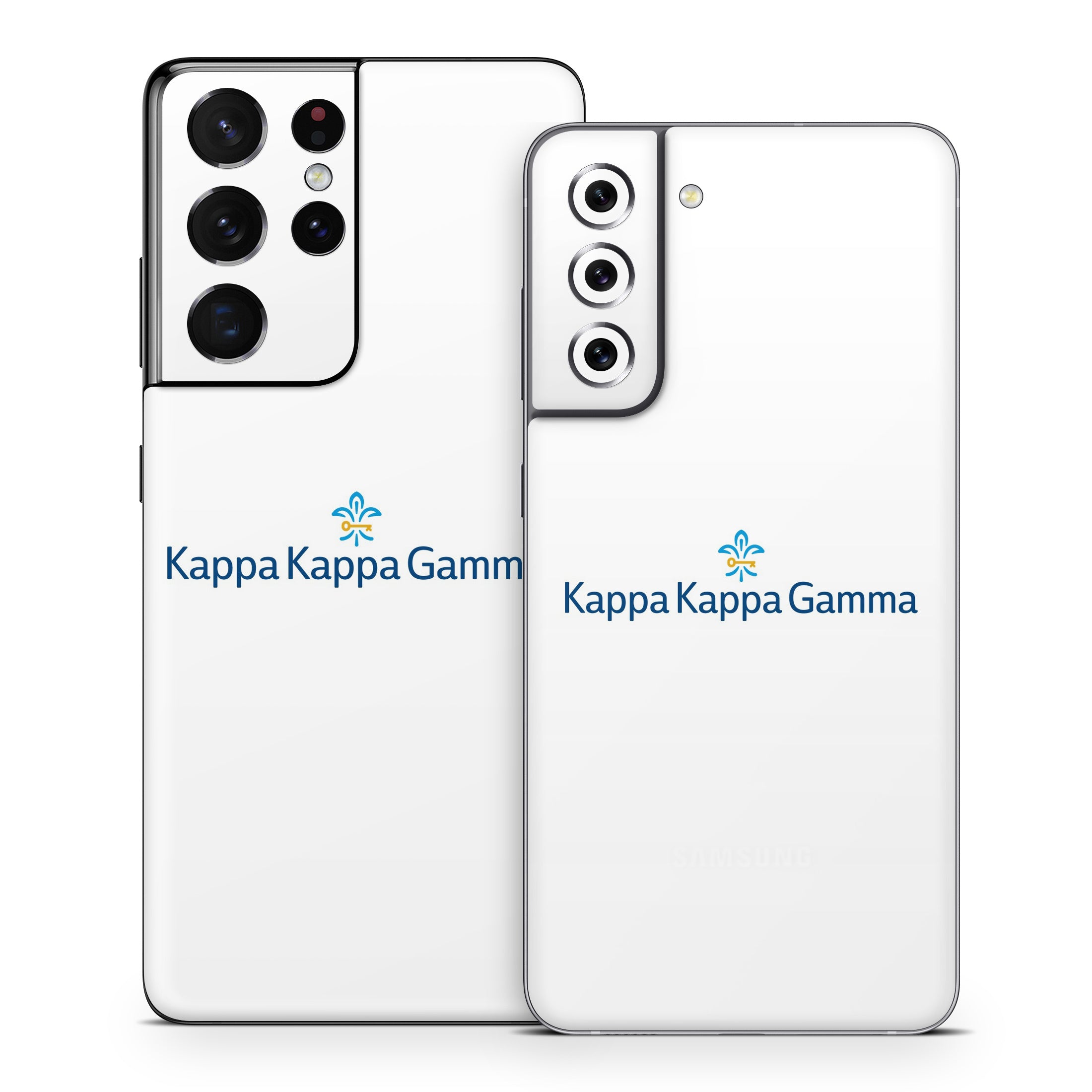Kappa Kappa Gamma Brandmark White - Samsung Galaxy S21 Skin