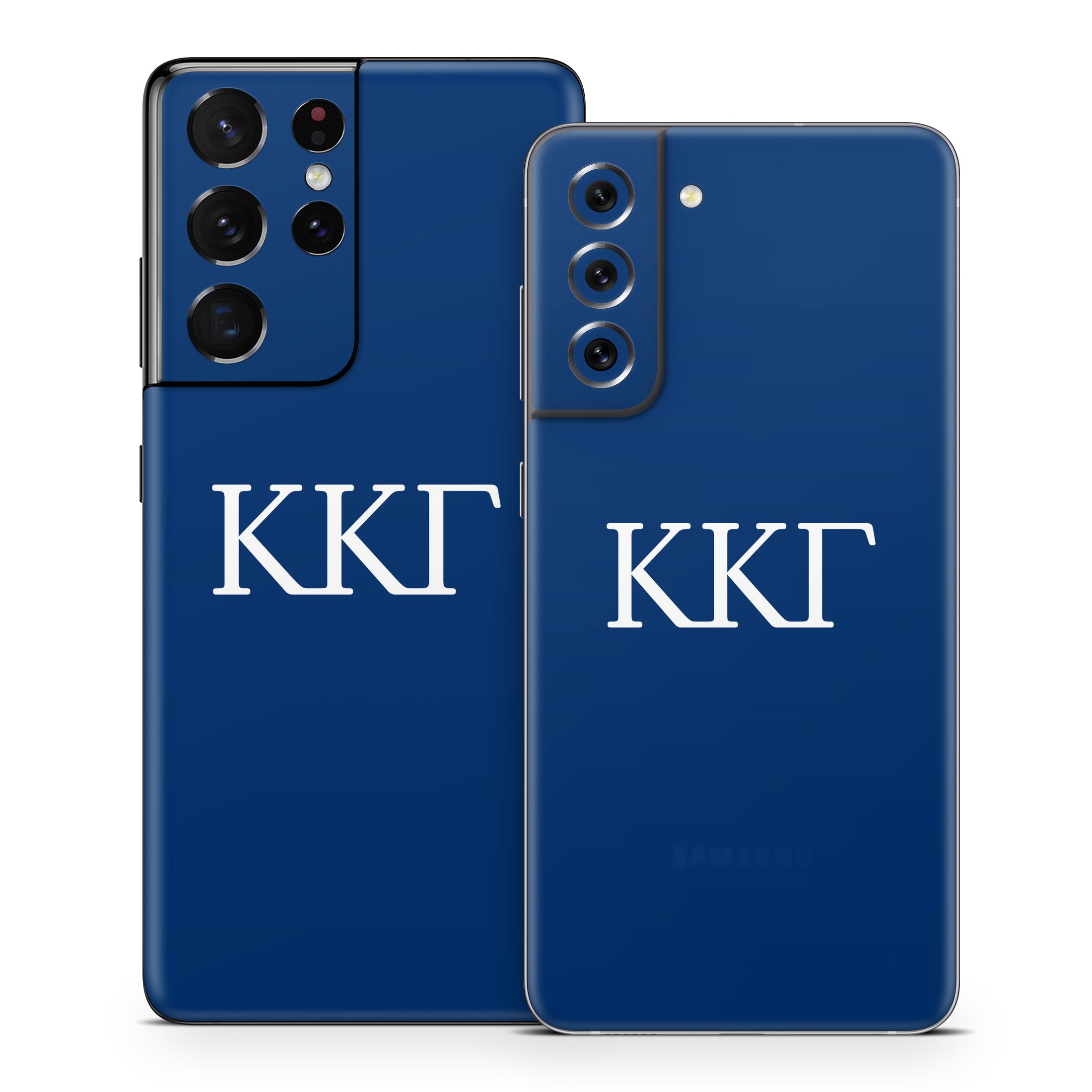 Kappa Kappa Gamma Greek Letters Kappa Blue - Samsung Galaxy S21 Skin