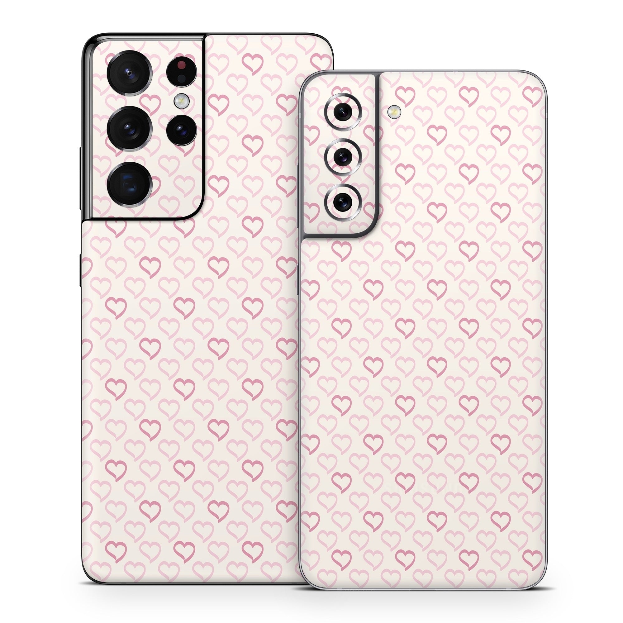 Patterned Hearts - Samsung Galaxy S21 Skin
