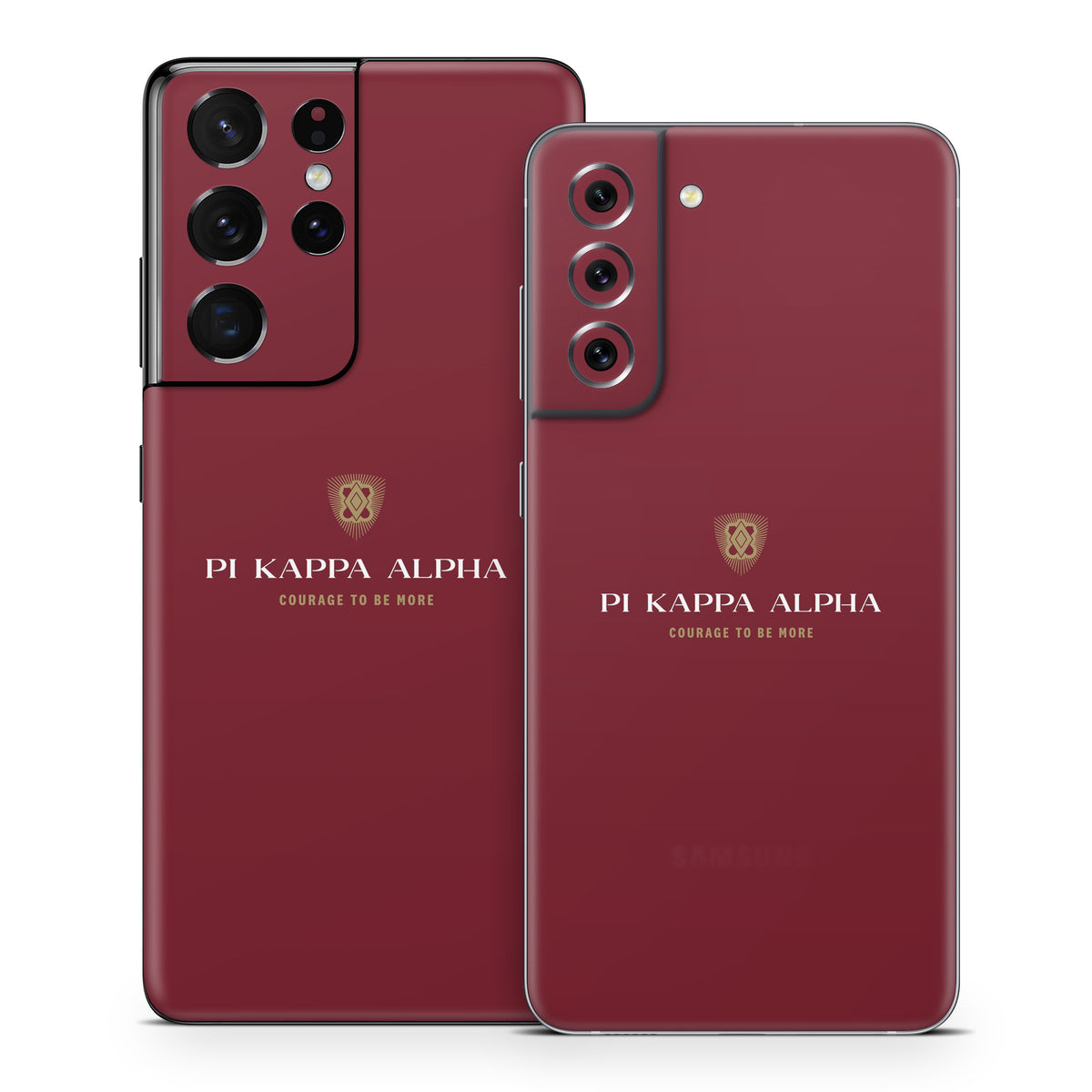 Pi Kappa Alpha Formal Logo Garnet - Samsung Galaxy S21 Skin