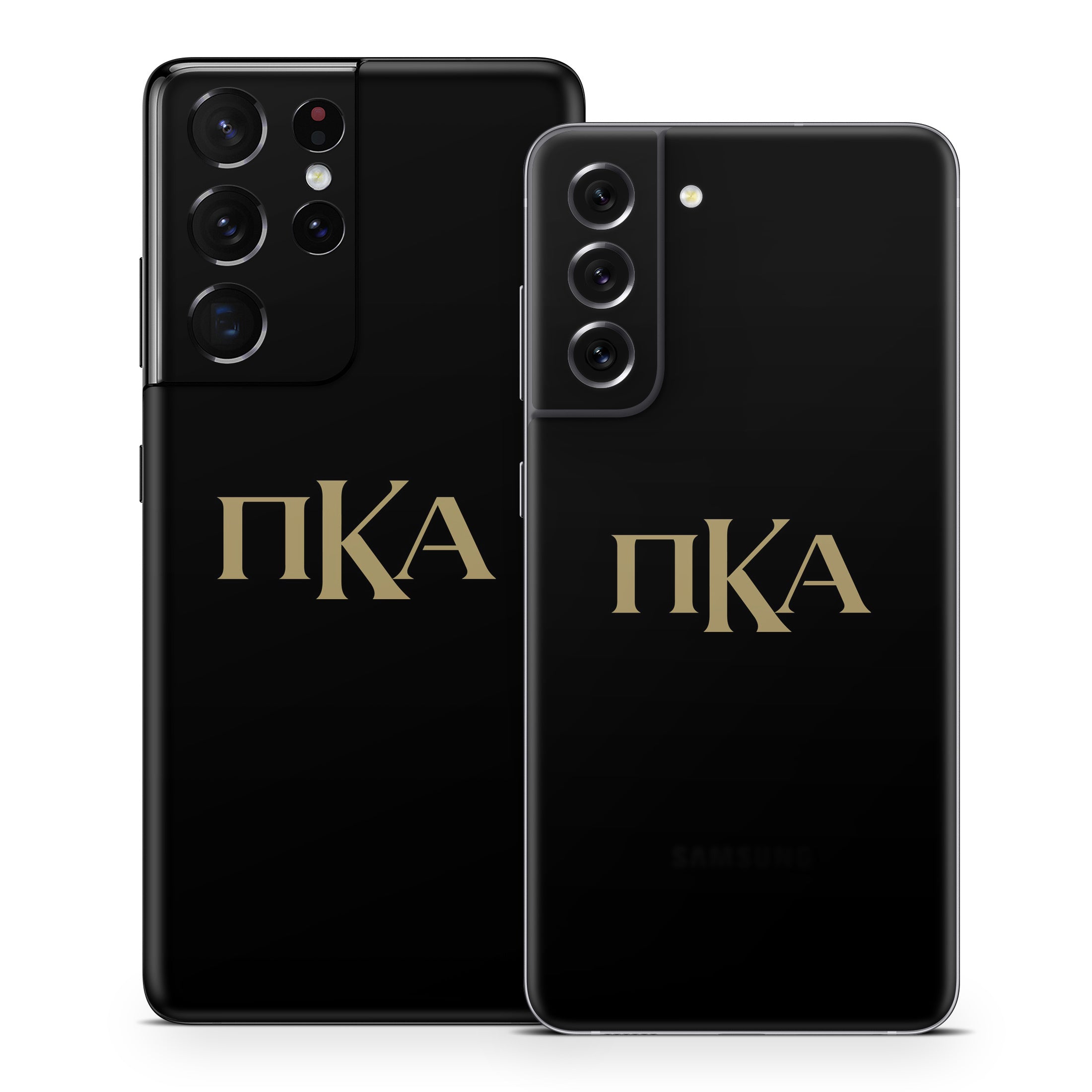 Pi Kappa Alpha Greek Letters Black - Samsung Galaxy S21 Skin
