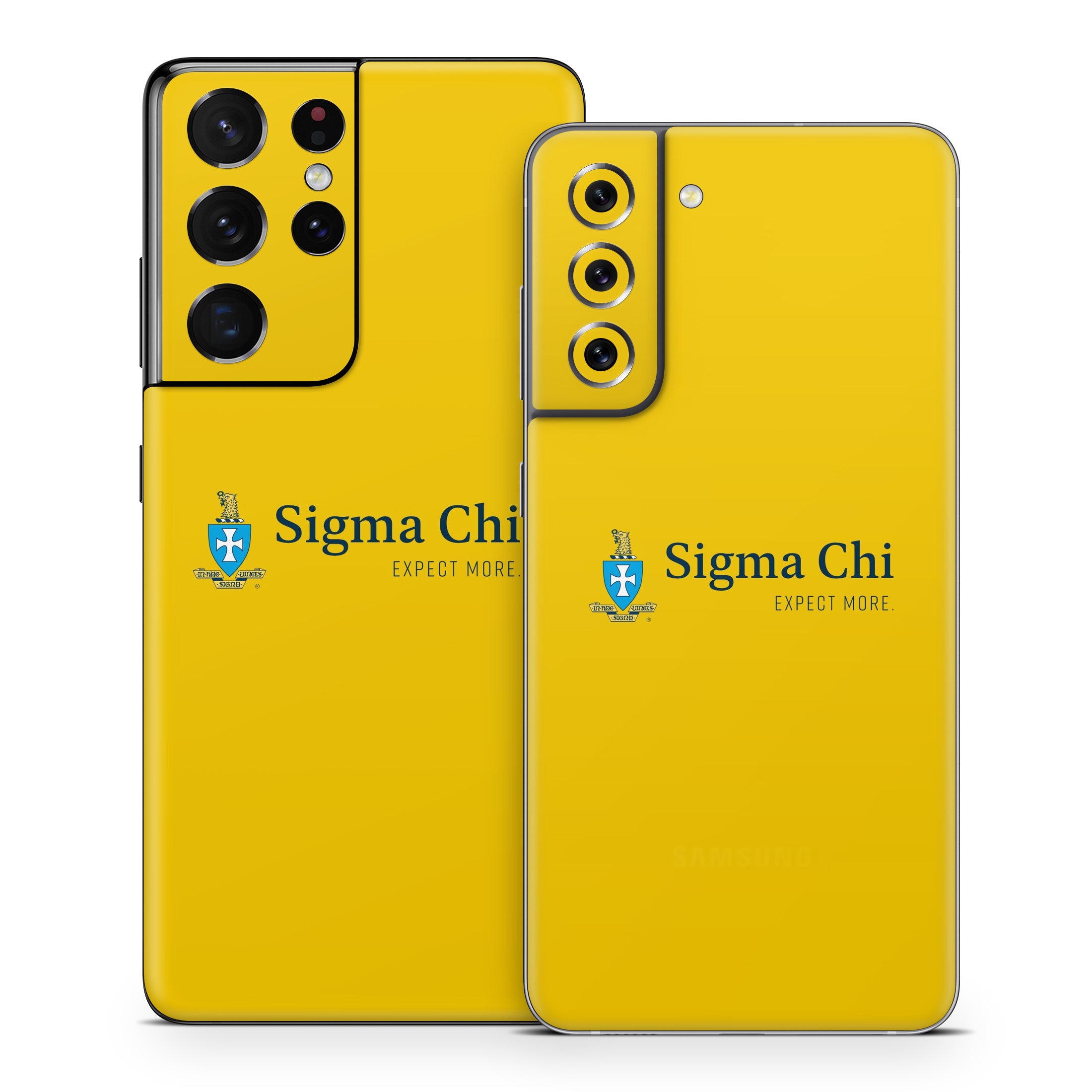 Sigma Chi Logo Gold - Samsung Galaxy S21 Skin