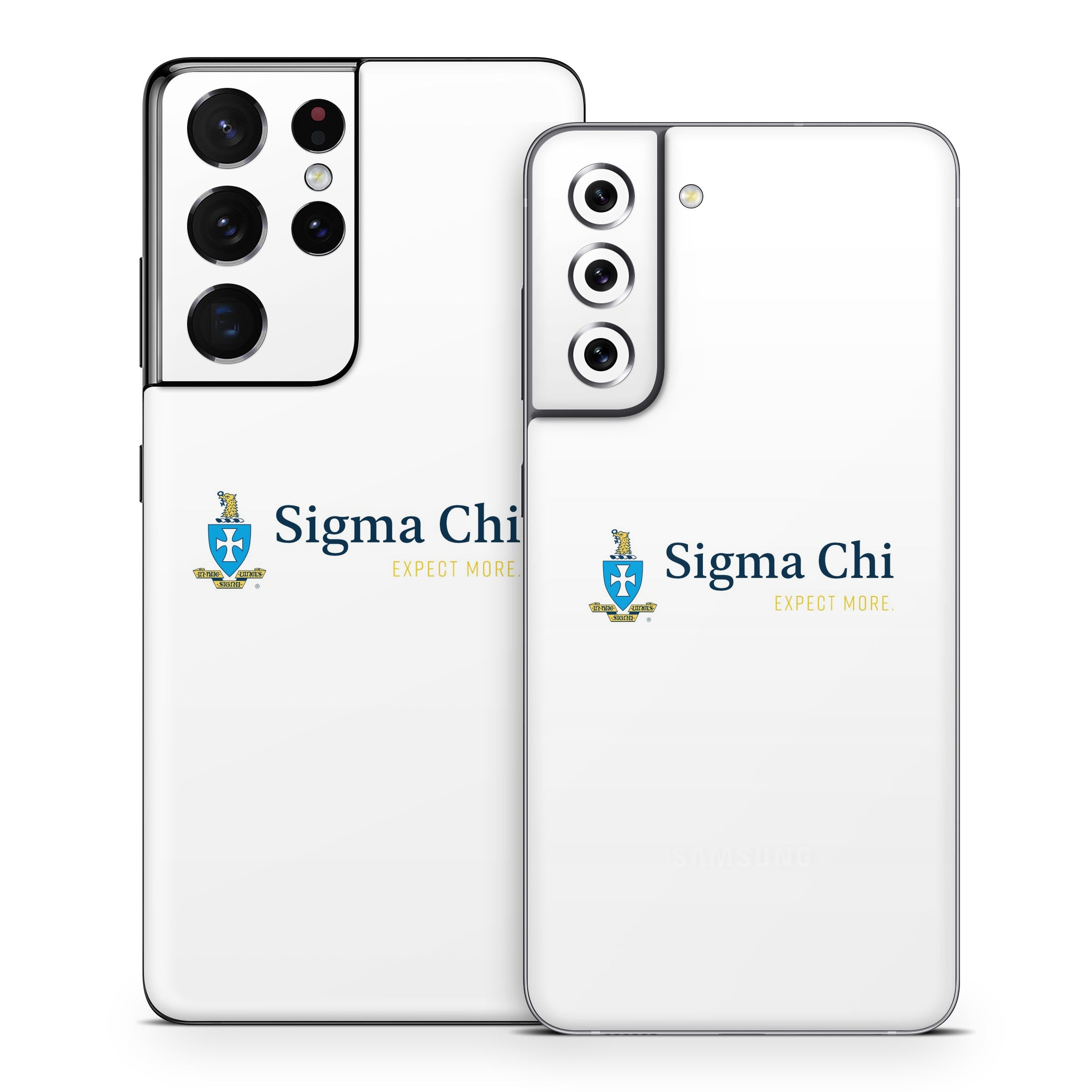 Sigma Chi Logo White - Samsung Galaxy S21 Skin