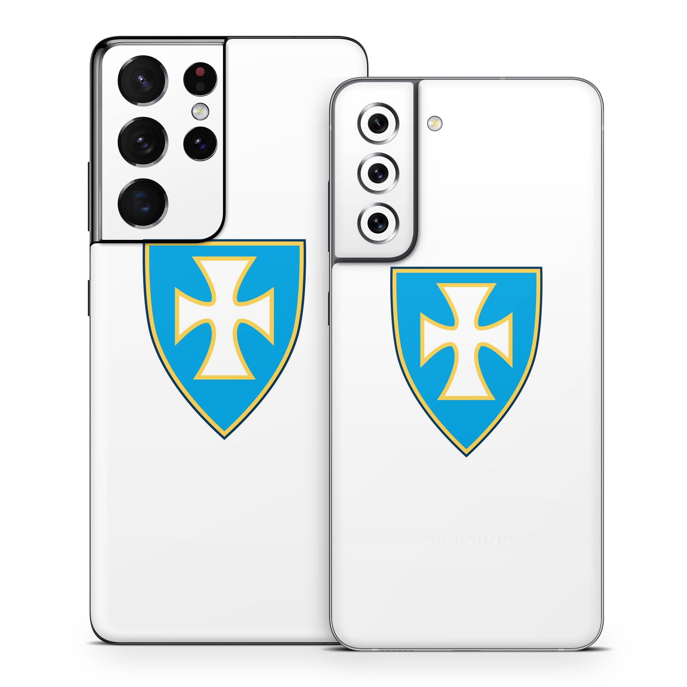 Sigma Chi Shield White - Samsung Galaxy S21 Skin