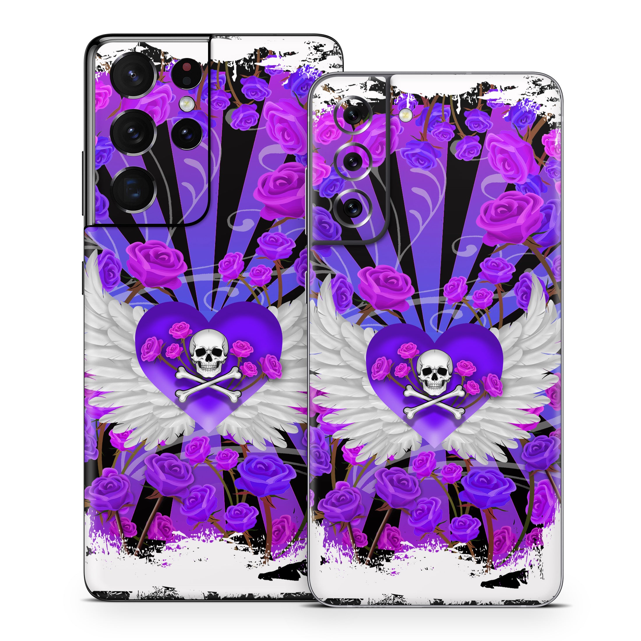 Skull and Roses - Samsung Galaxy S21 Skin