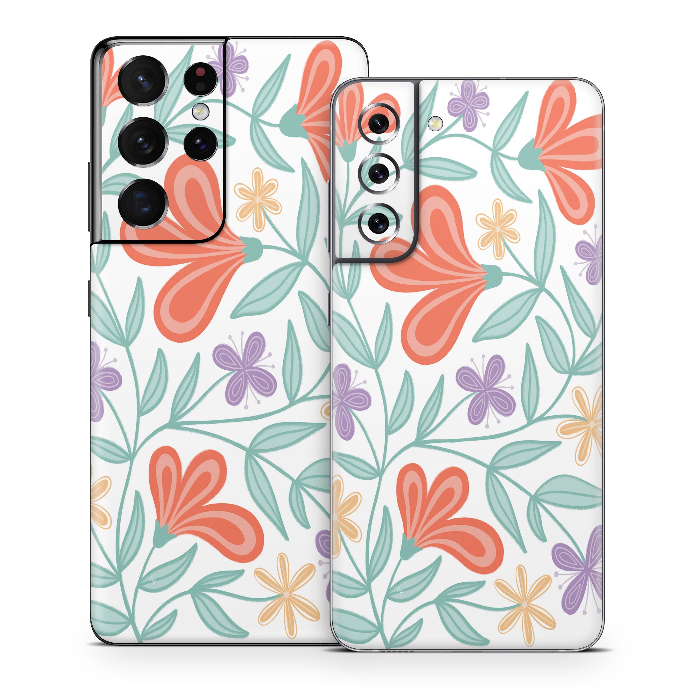 Summer Blooms - Samsung Galaxy S21 Skin