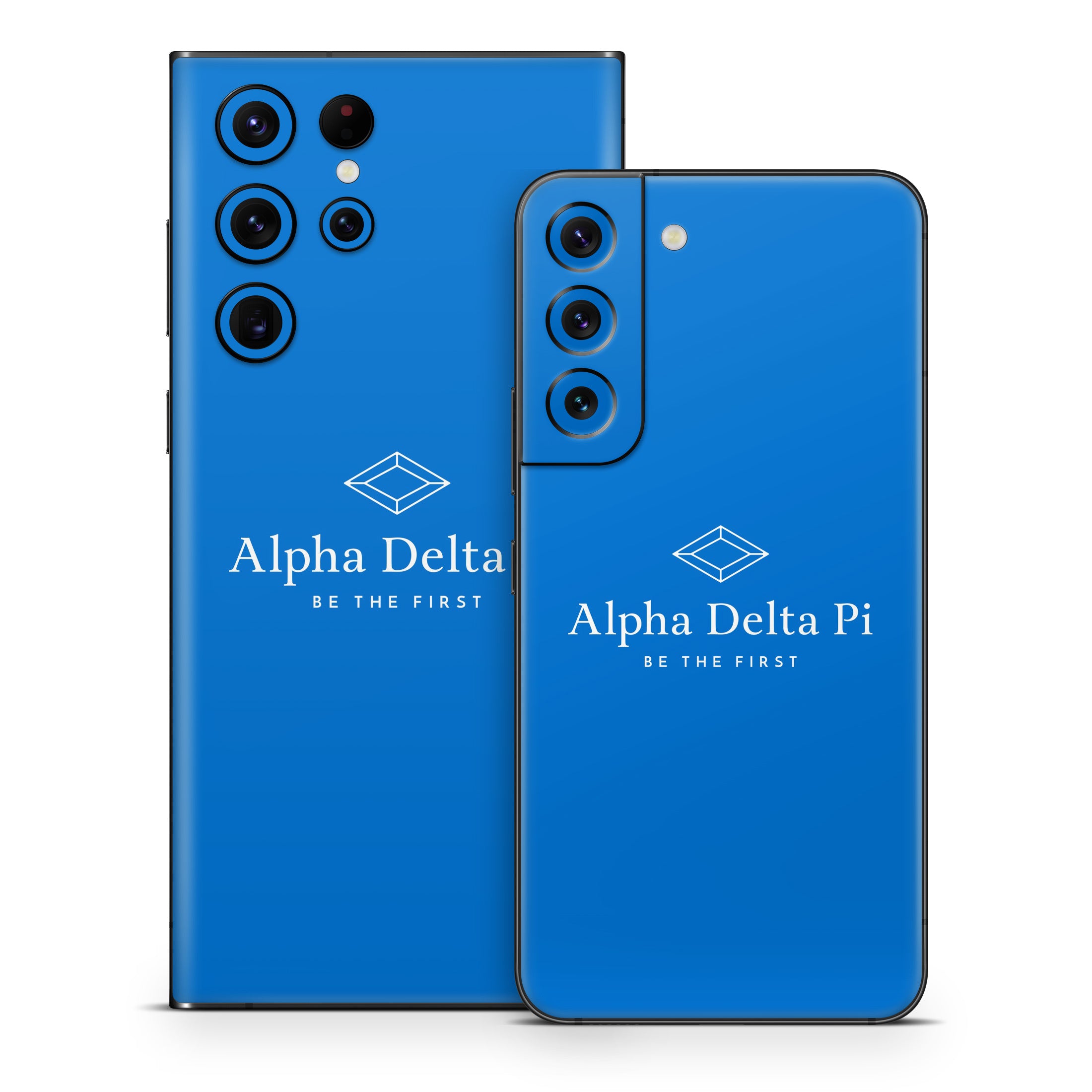 Alpha Delta Pi Primary Logo Azure - Samsung Galaxy S22 Skin