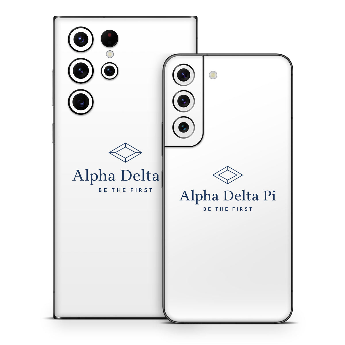 Alpha Delta Pi Primary Logo White - Samsung Galaxy S22 Skin