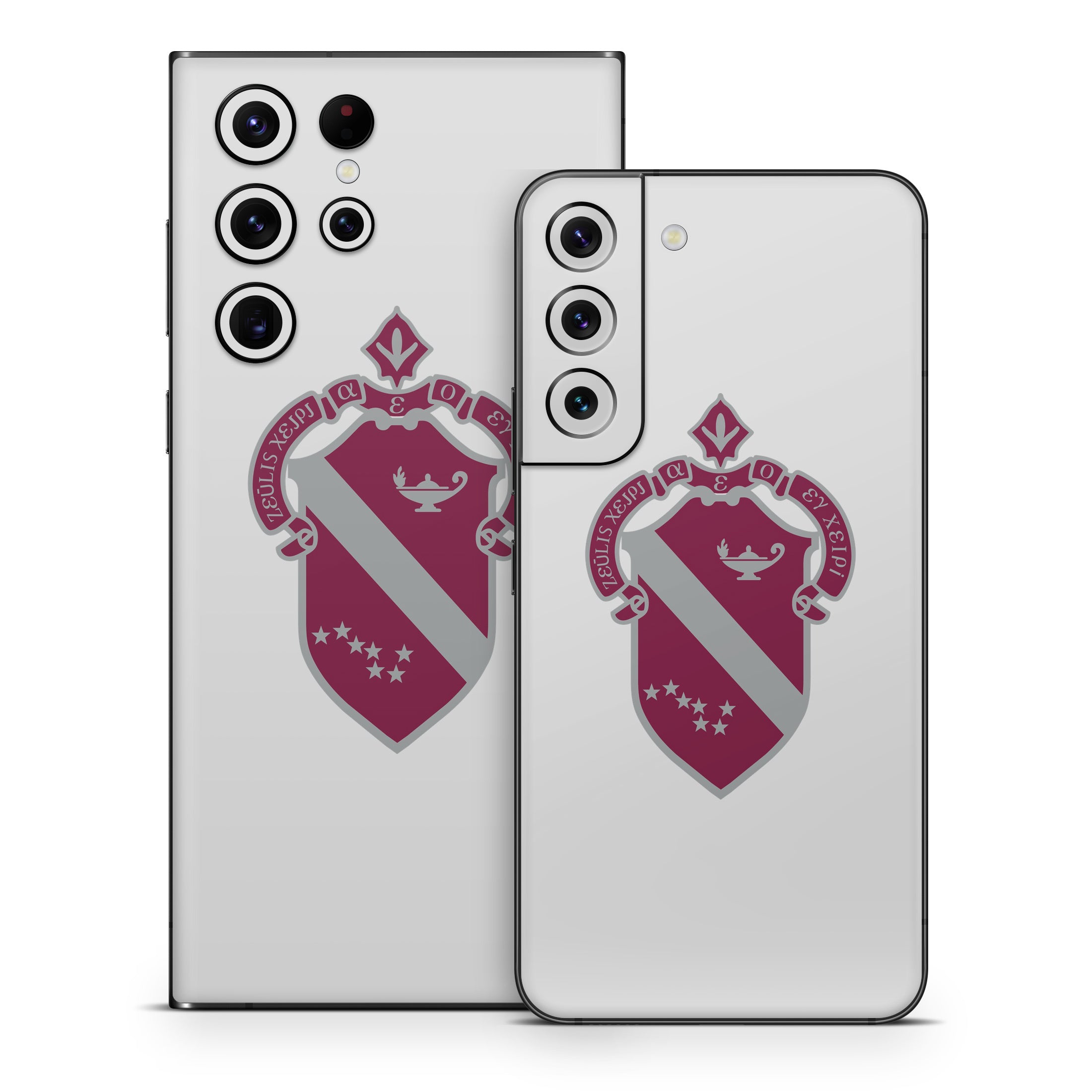 Alpha Phi Crest Silver - Samsung Galaxy S22 Skin
