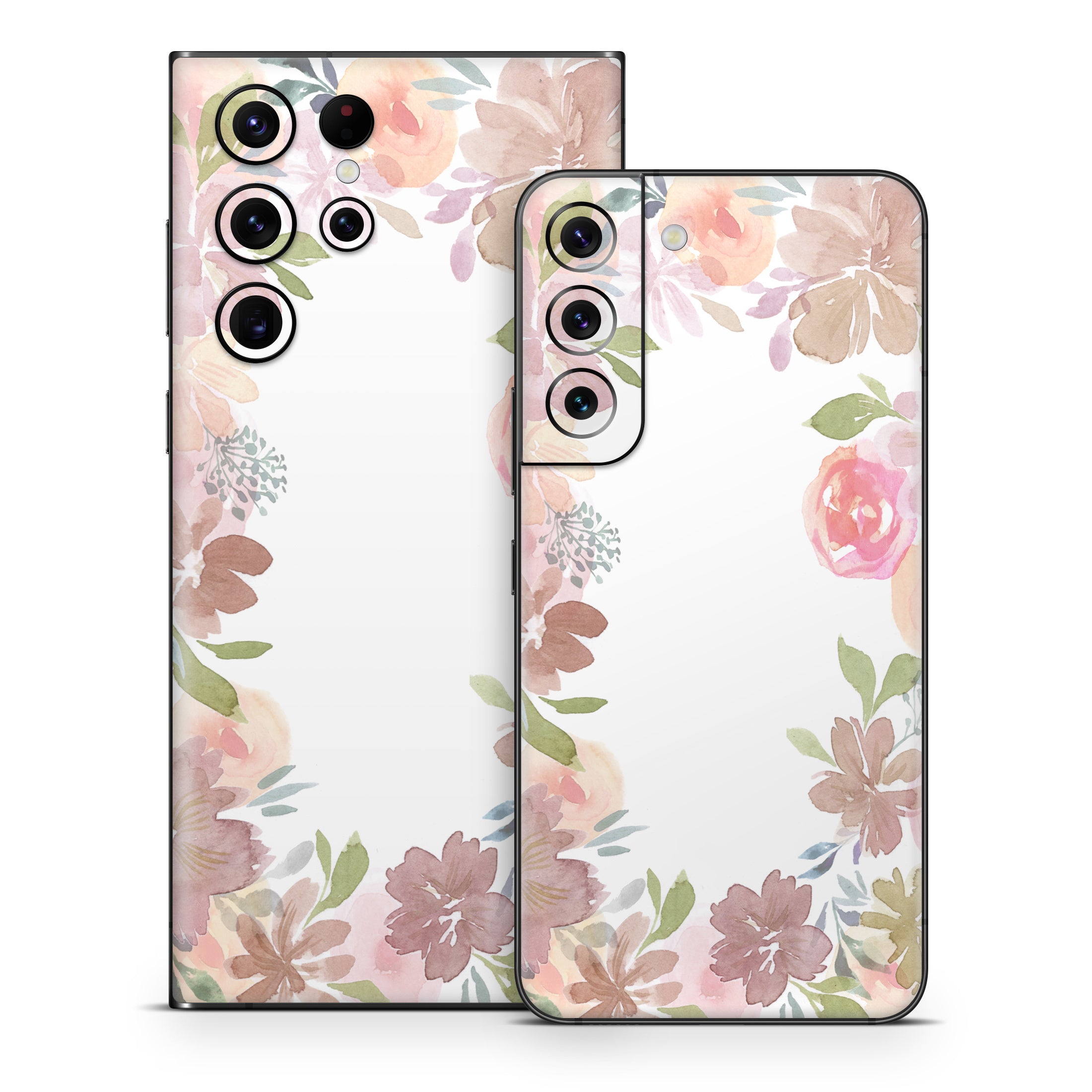 Blush Flower Frame - Samsung Galaxy S22 Skin