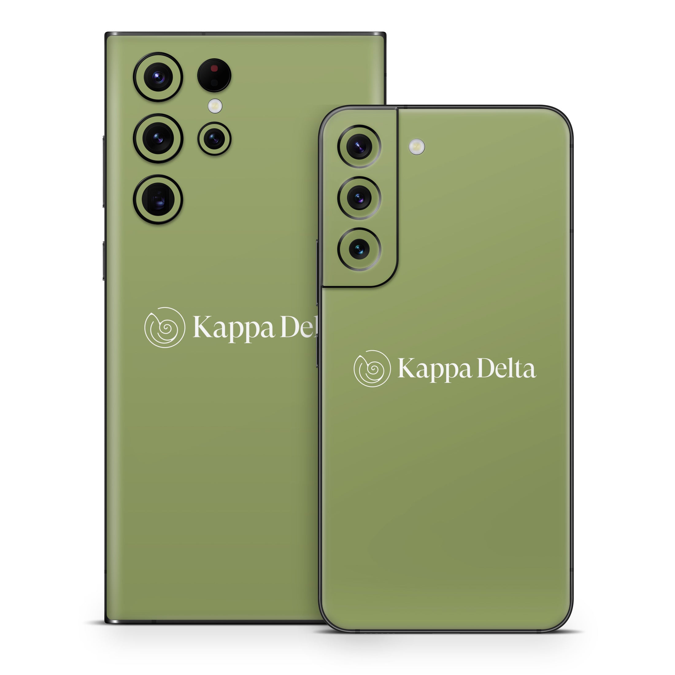 Kappa Delta Secondary Logo KD Olive - Samsung Galaxy S22 Skin