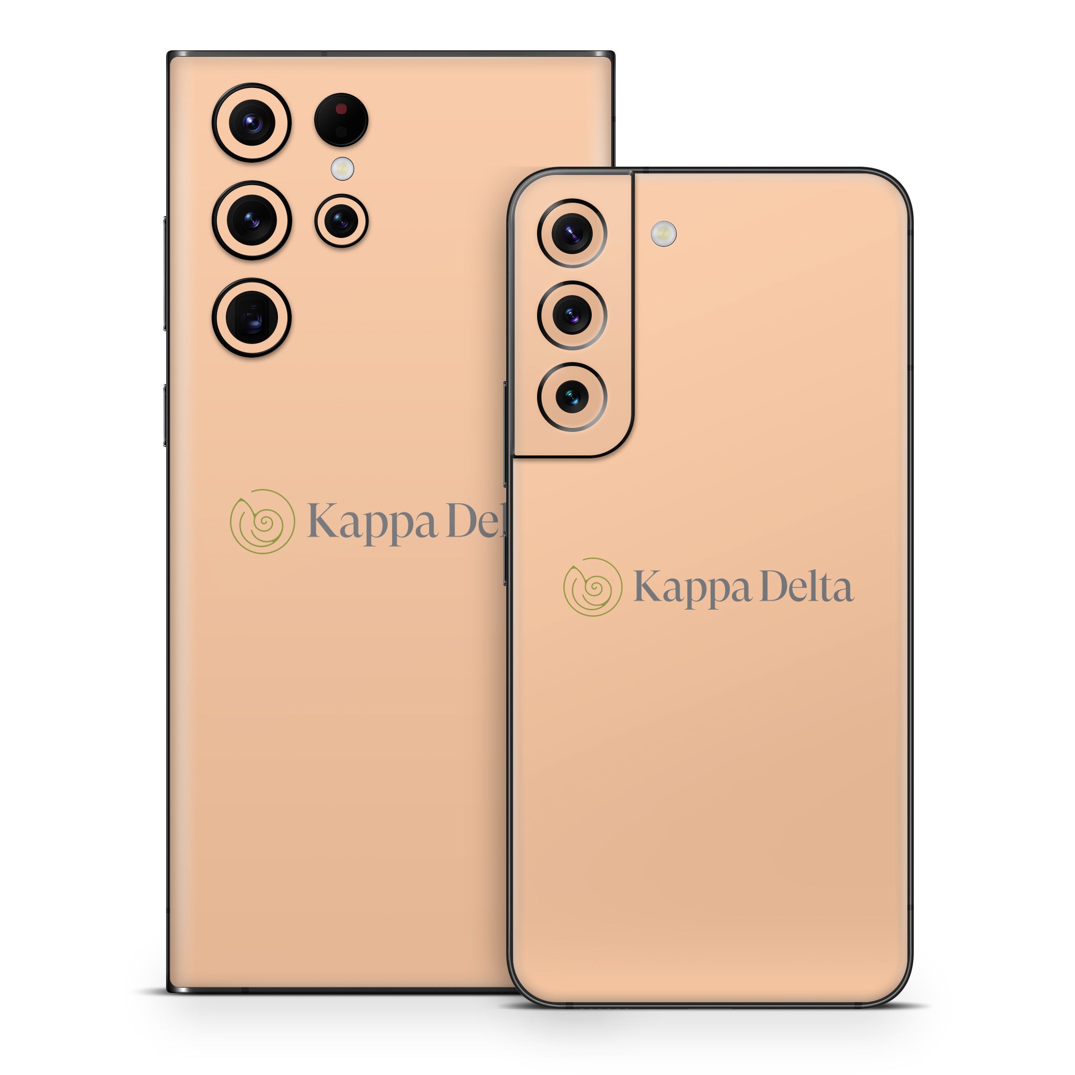 Kappa Delta Secondary Logo Empowered Peach - Samsung Galaxy S22 Skin