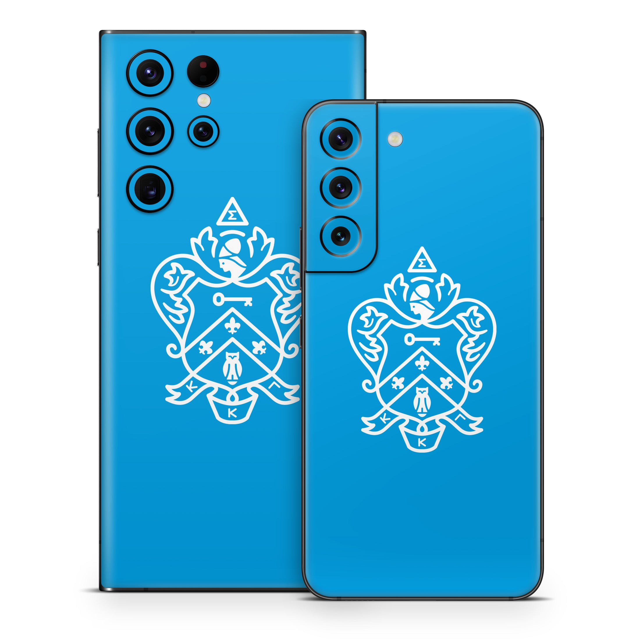 Kappa Kappa Gamma Coat of Arms Gamma Blue - Samsung Galaxy S22 Skin