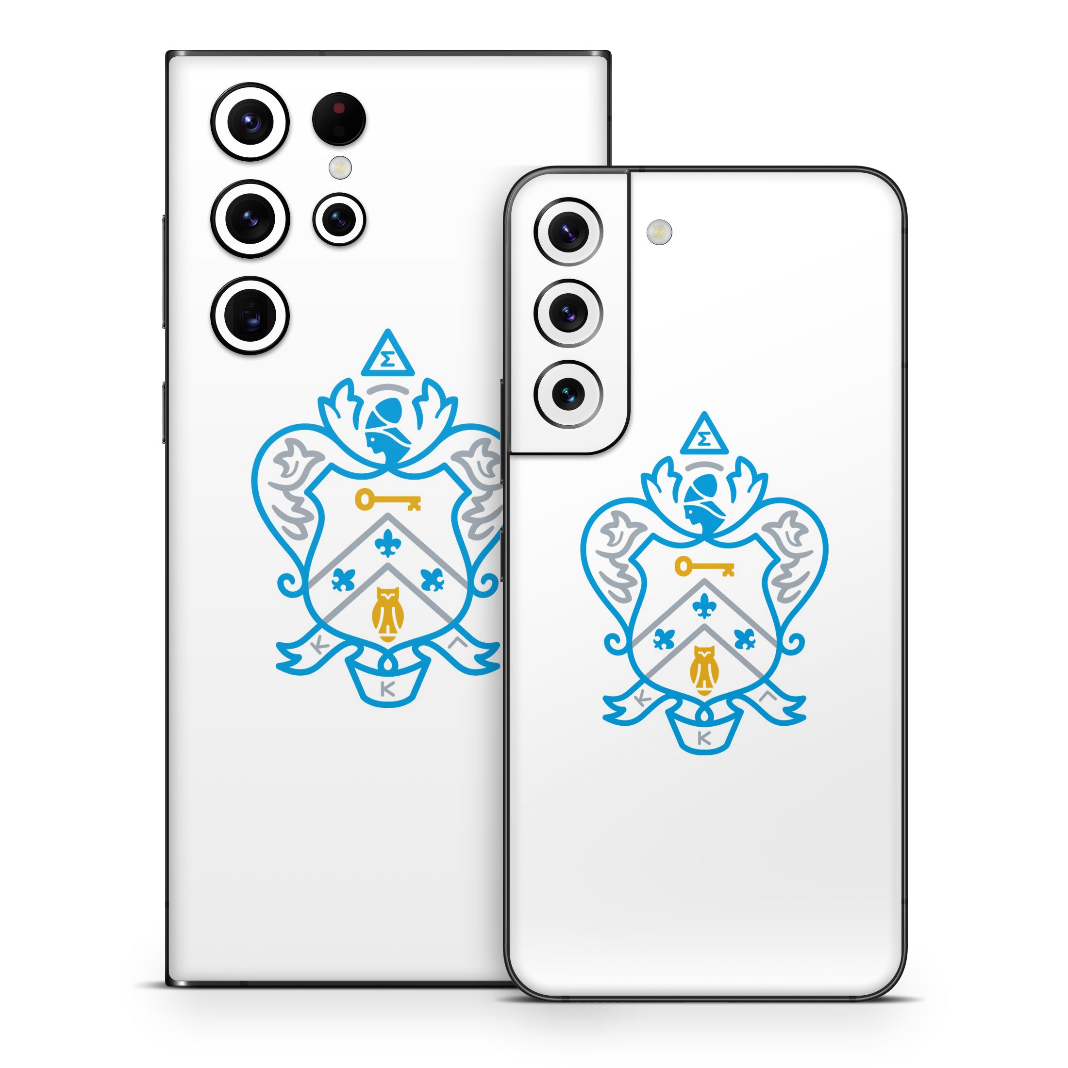 Kappa Kappa Gamma Coat of Arms White - Samsung Galaxy S22 Skin