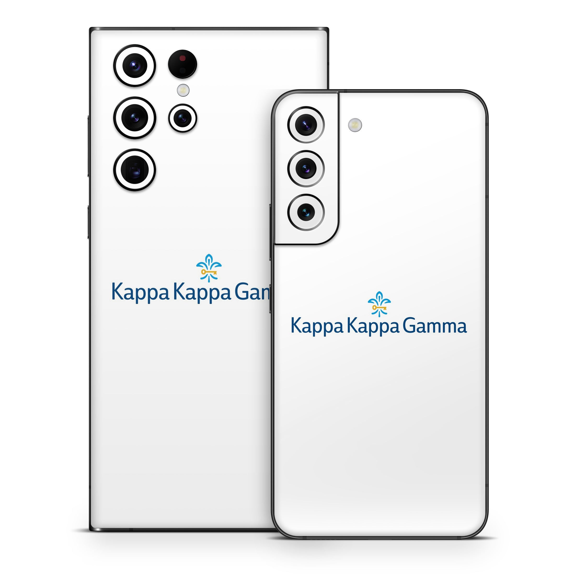 Kappa Kappa Gamma Brandmark White - Samsung Galaxy S22 Skin