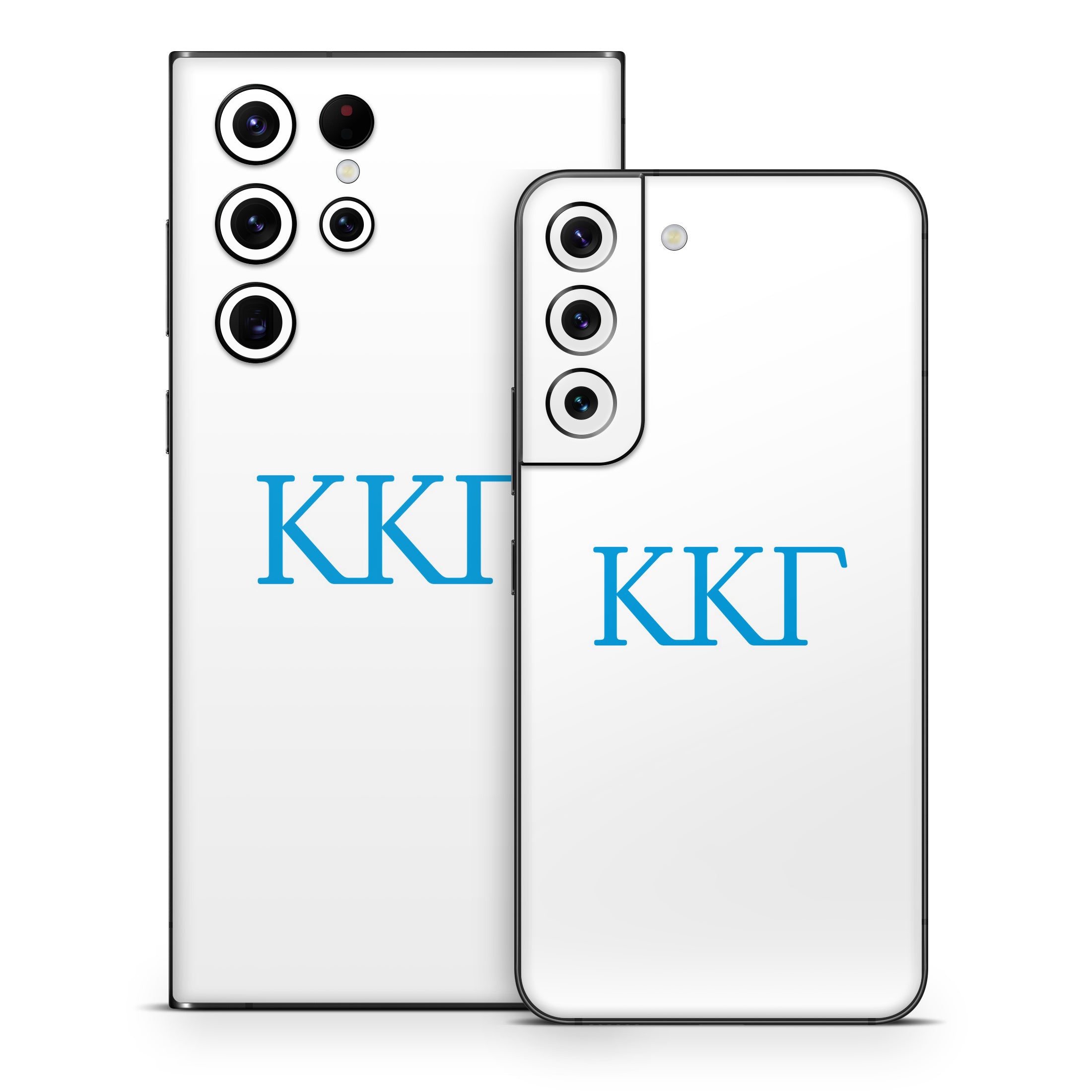 Kappa Kappa Gamma Greek Letters White - Samsung Galaxy S22 Skin