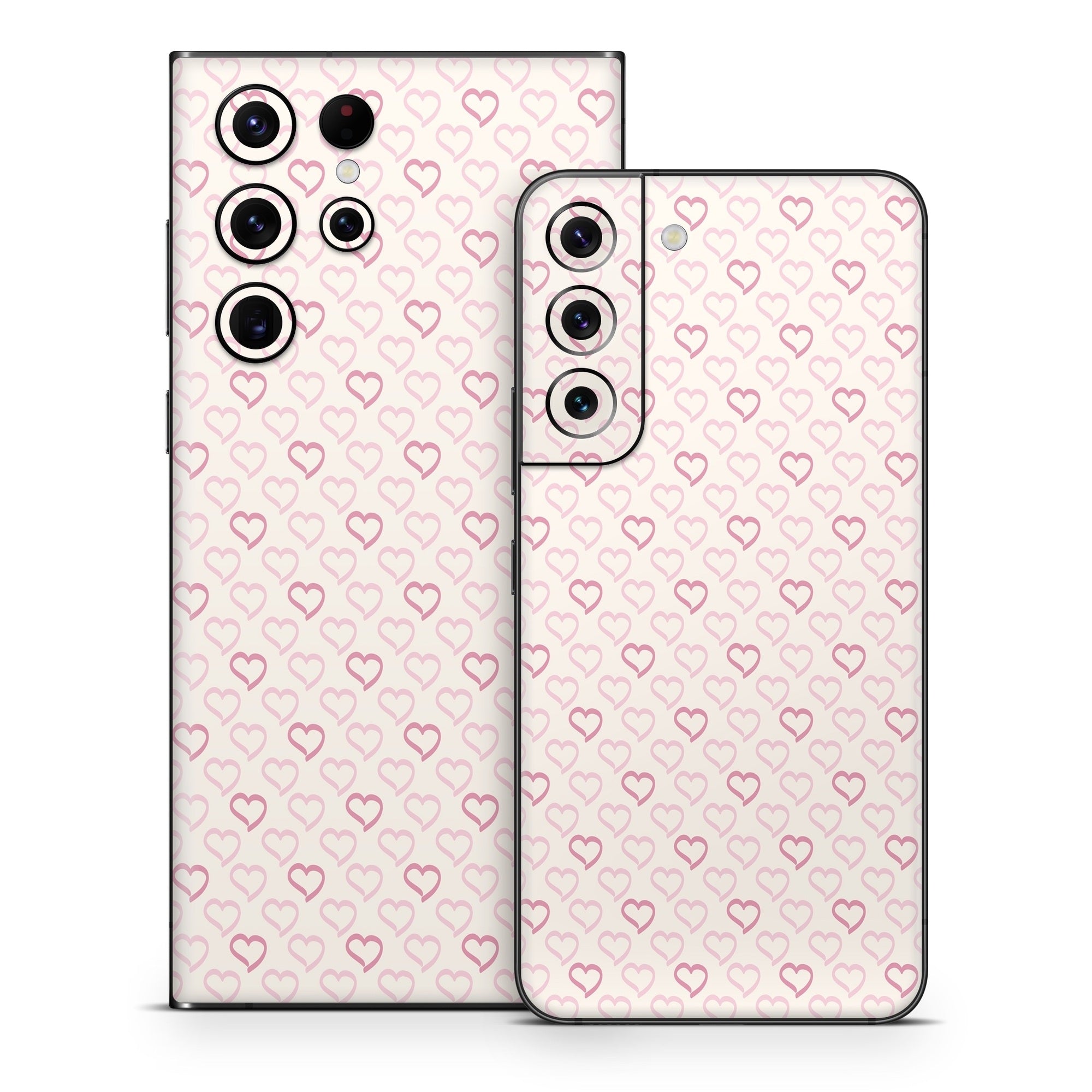 Patterned Hearts - Samsung Galaxy S22 Skin