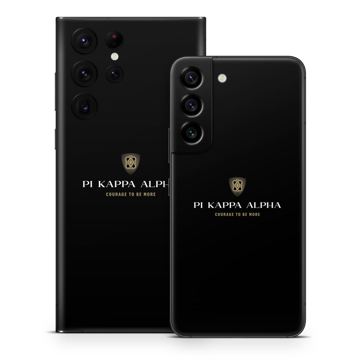 Pi Kappa Alpha Formal Logo Black - Samsung Galaxy S22 Skin
