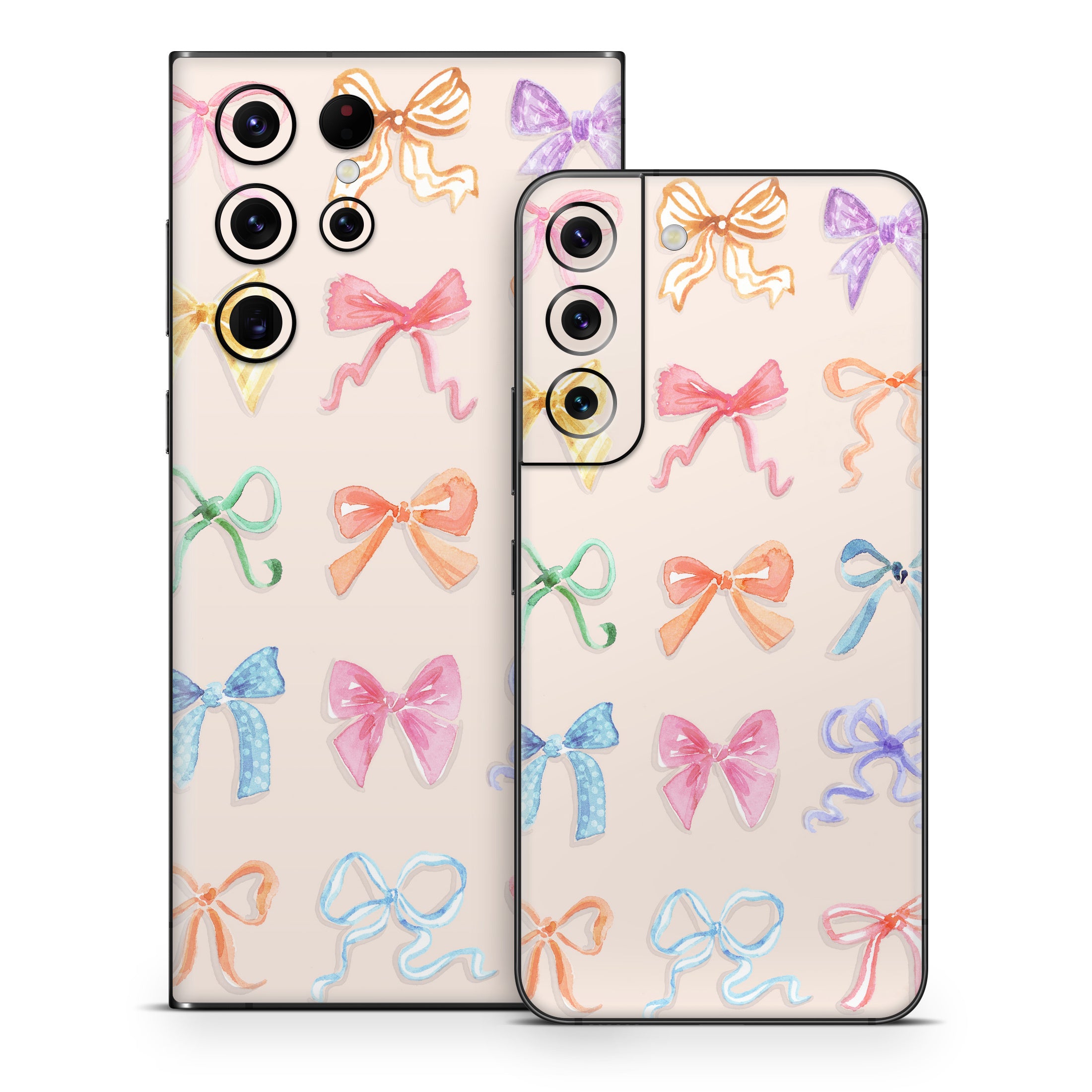 Rainbow Bows - Samsung Galaxy S22 Skin