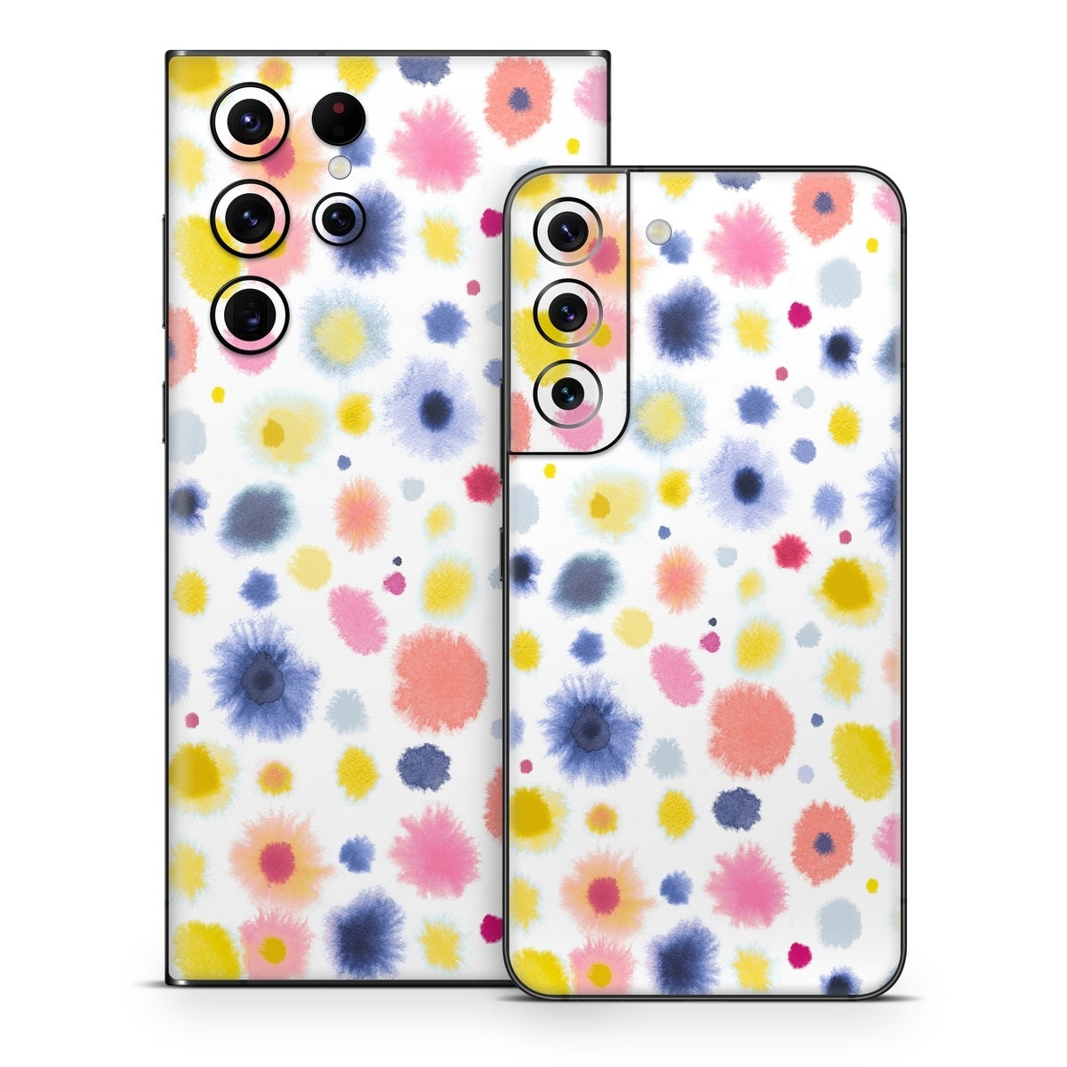 Red Blue Dots - Samsung Galaxy S22 Skin