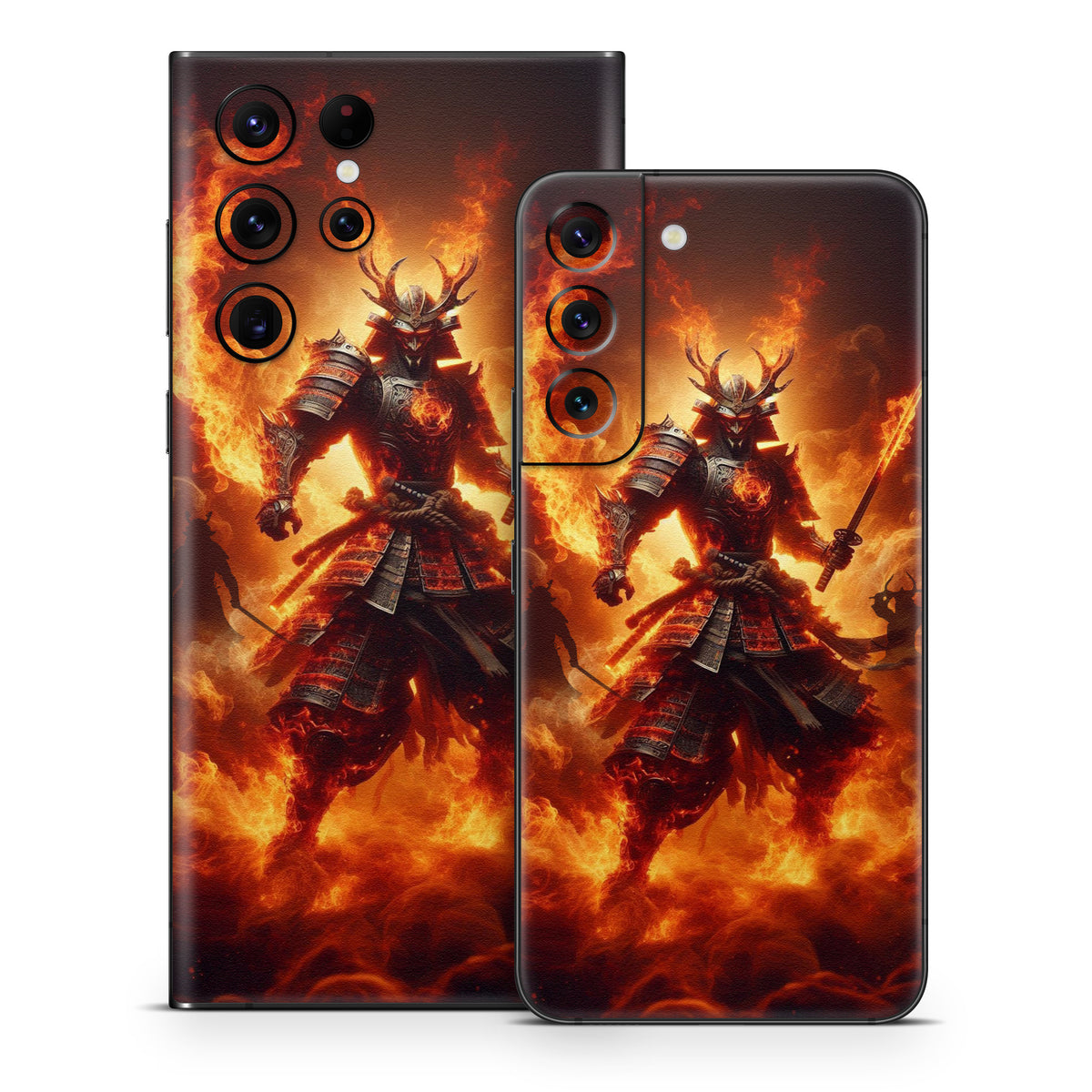 Samurai Fire - Samsung Galaxy S22 Skin