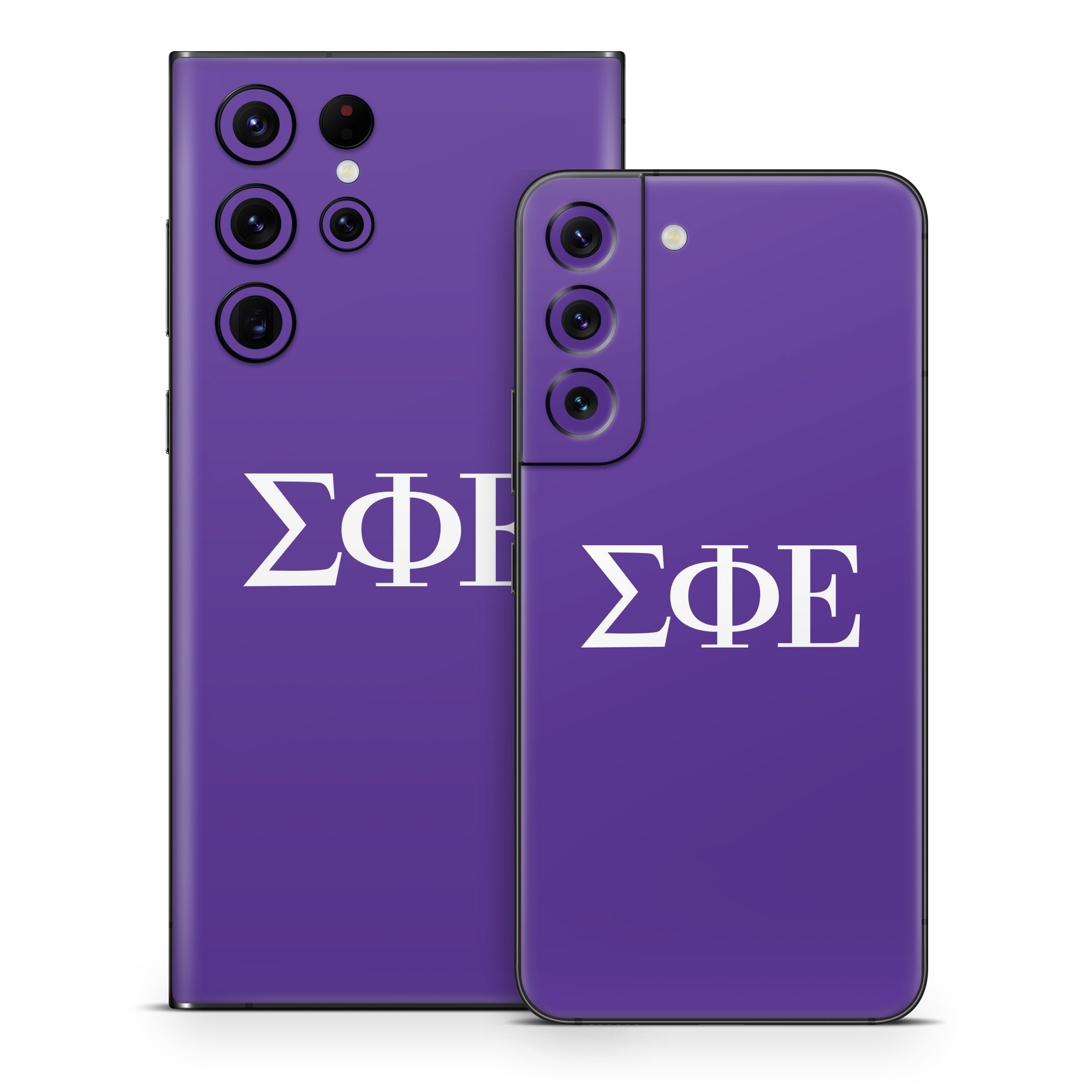 Sigma Phi Epsilon Greek Letters Purple - Samsung Galaxy S22 Skin