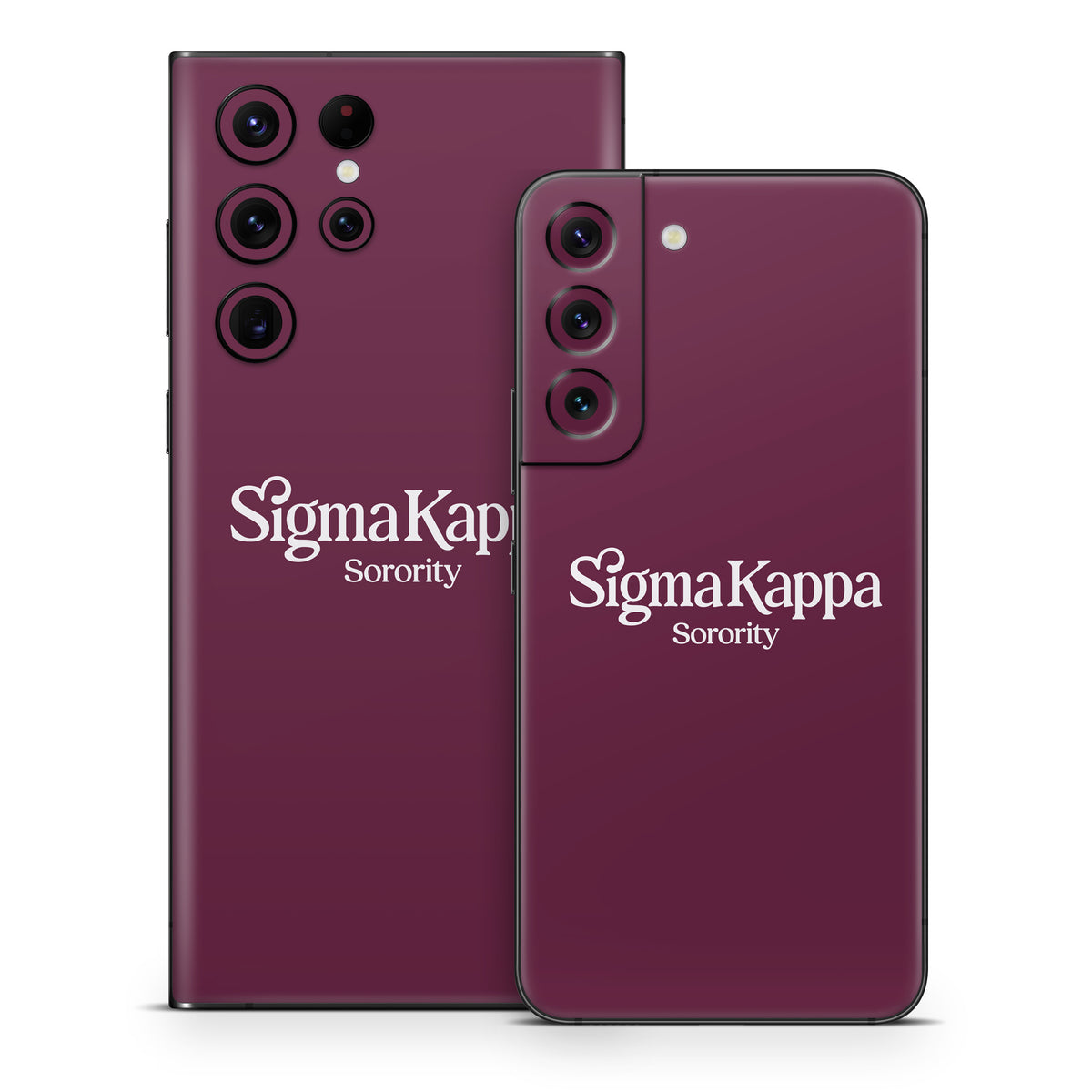 Sigma Kappa Sorority Logo Dove Love on Mary Maroon - Samsung Galaxy S22 Skin