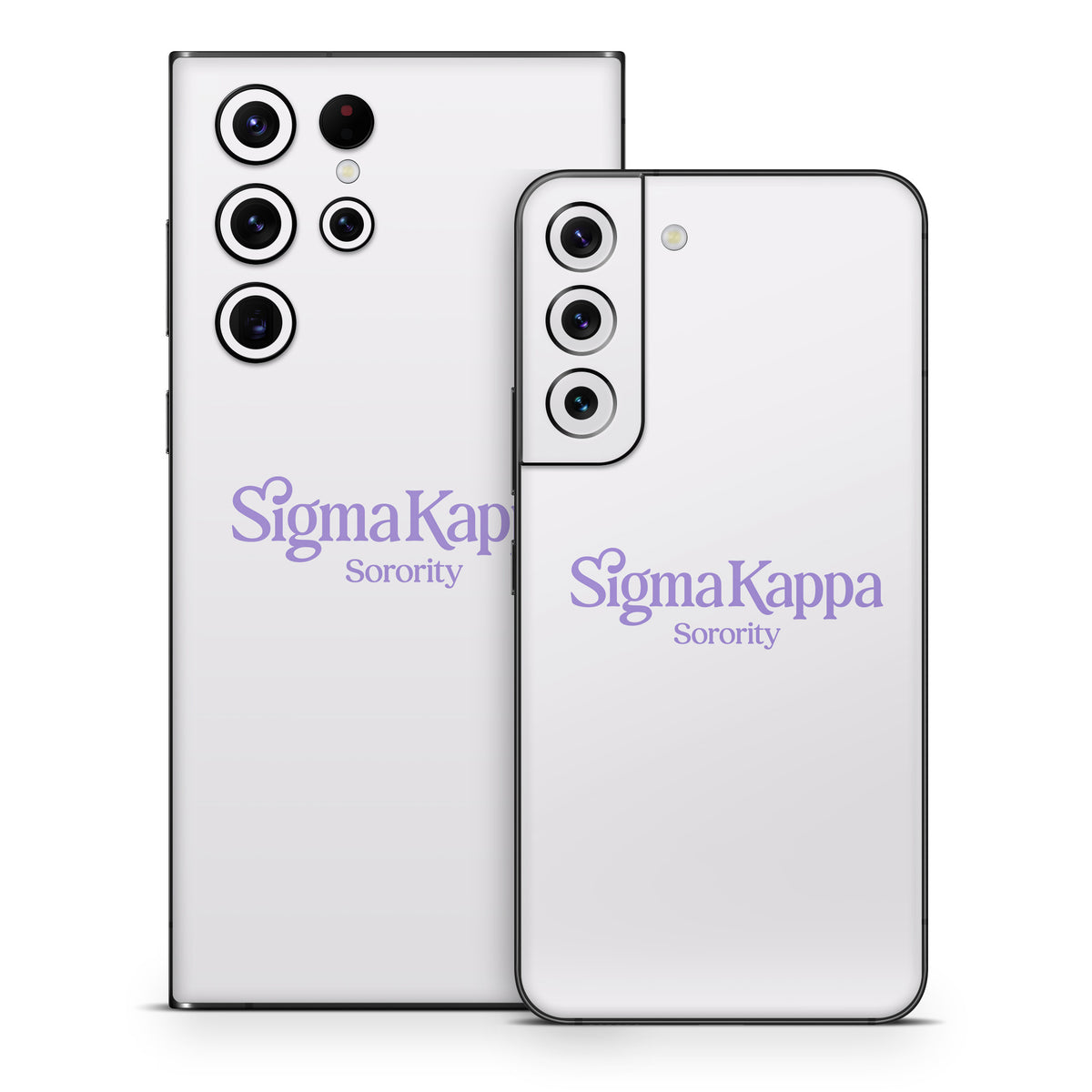 Sigma Kappa Sorority Logo Legacy Lavender on Dove Love - Samsung Galaxy S22 Skin
