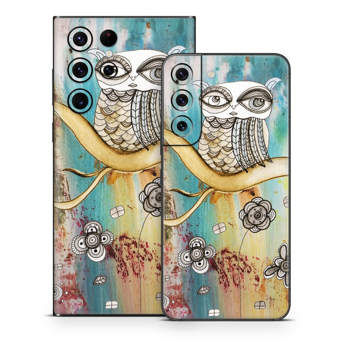 Surreal Owl - Samsung Galaxy S22 Skin