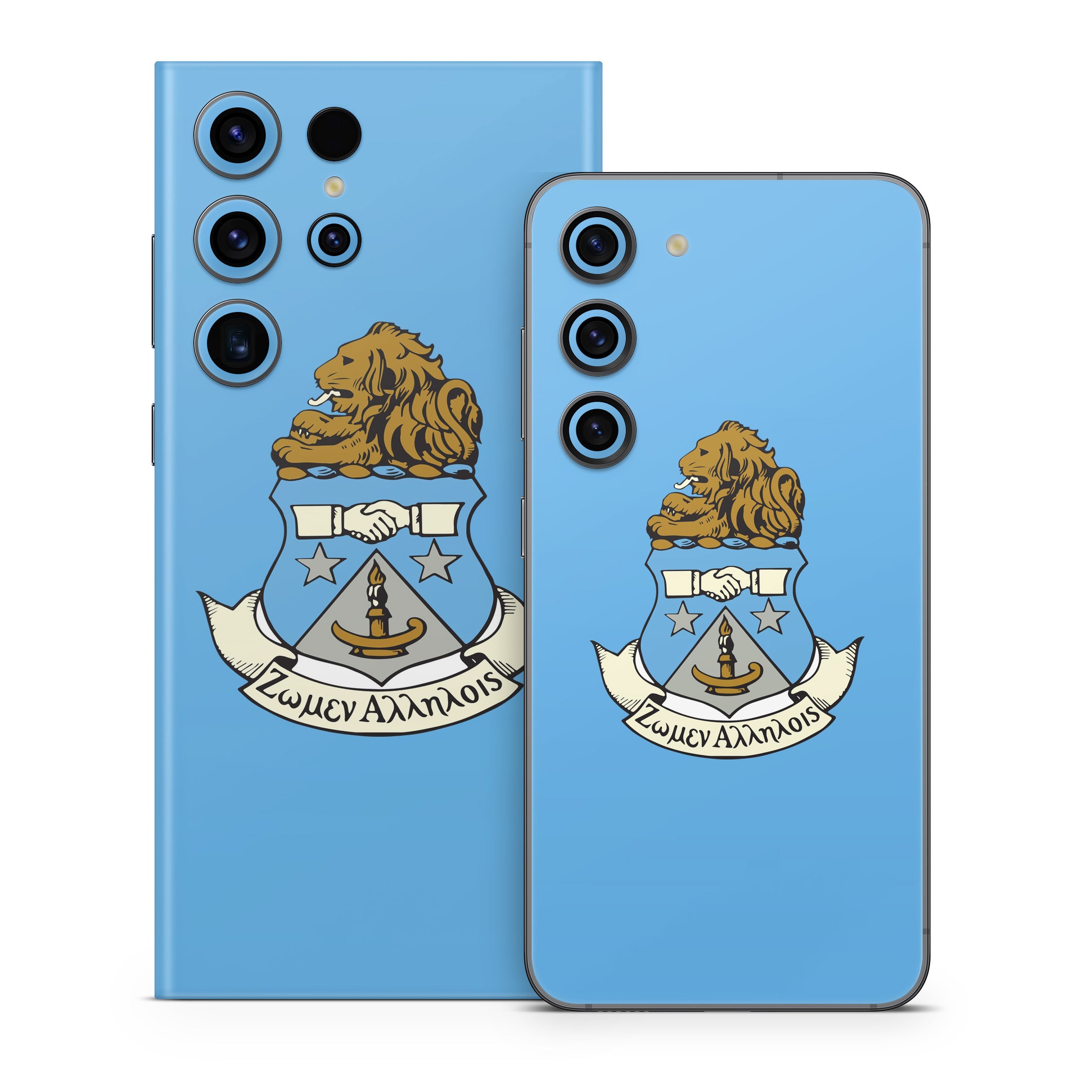 Alpha Delta Pi Crest Adelphean Blue - Samsung Galaxy S23 Skin