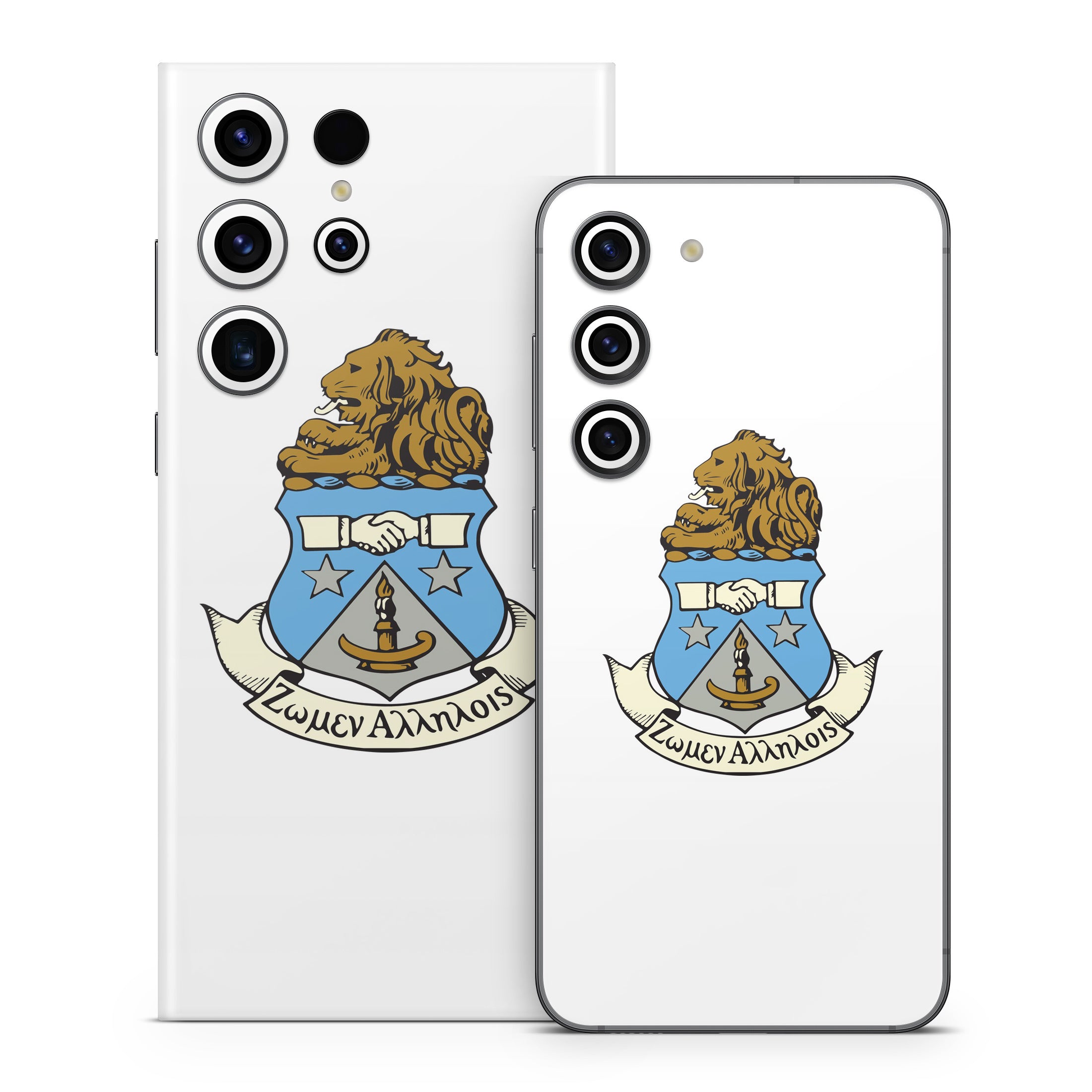 Alpha Delta Pi Crest White - Samsung Galaxy S23 Skin