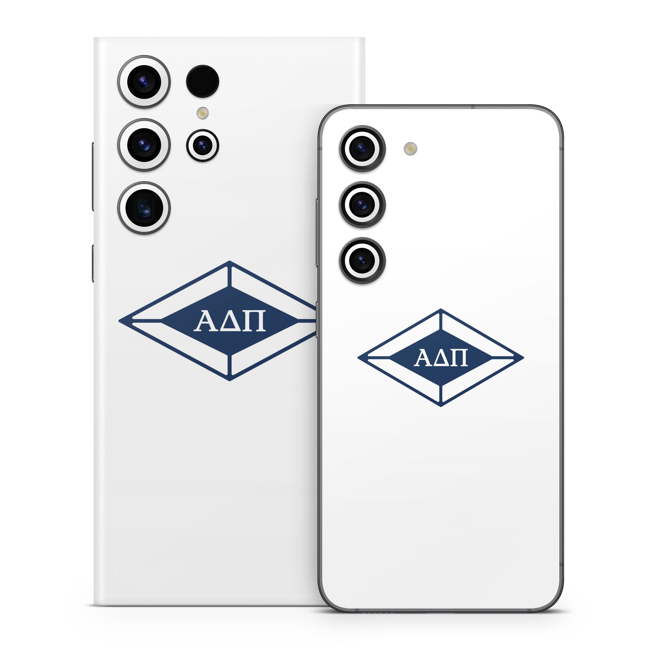 Alpha Delta Pi Diamond Letters White - Samsung Galaxy S23 Skin