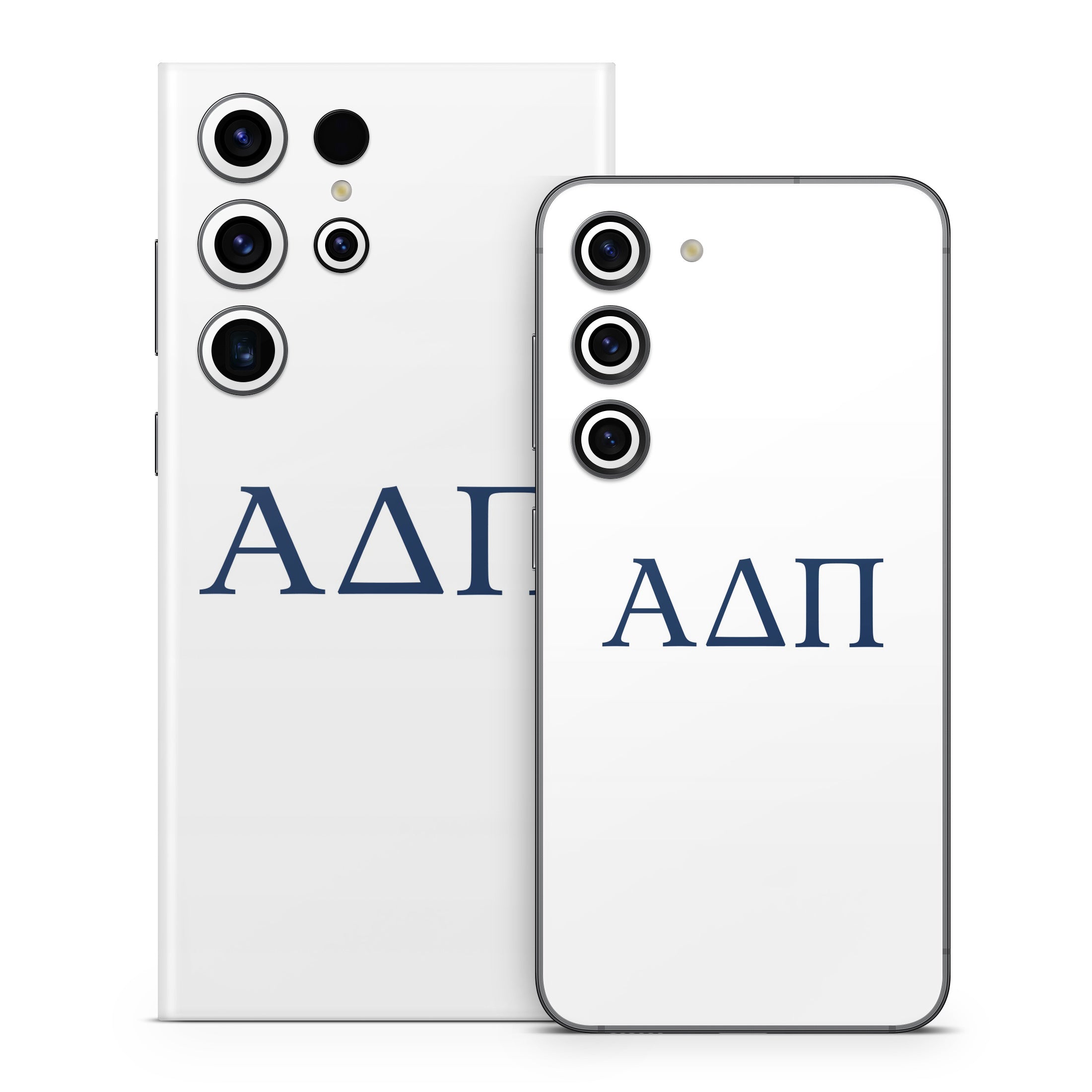 Alpha Delta Pi Greek Letters White - Samsung Galaxy S23 Skin